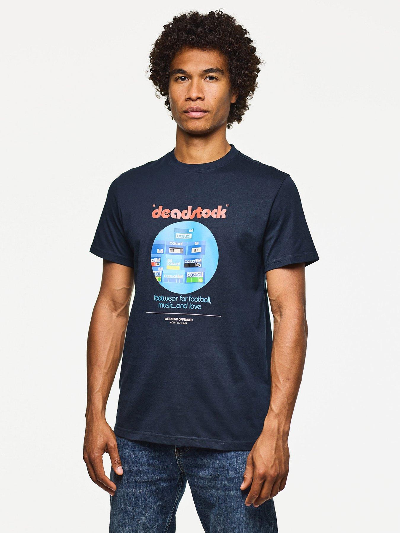 undefined Deadstock Graphic T-Shirt - Navy
