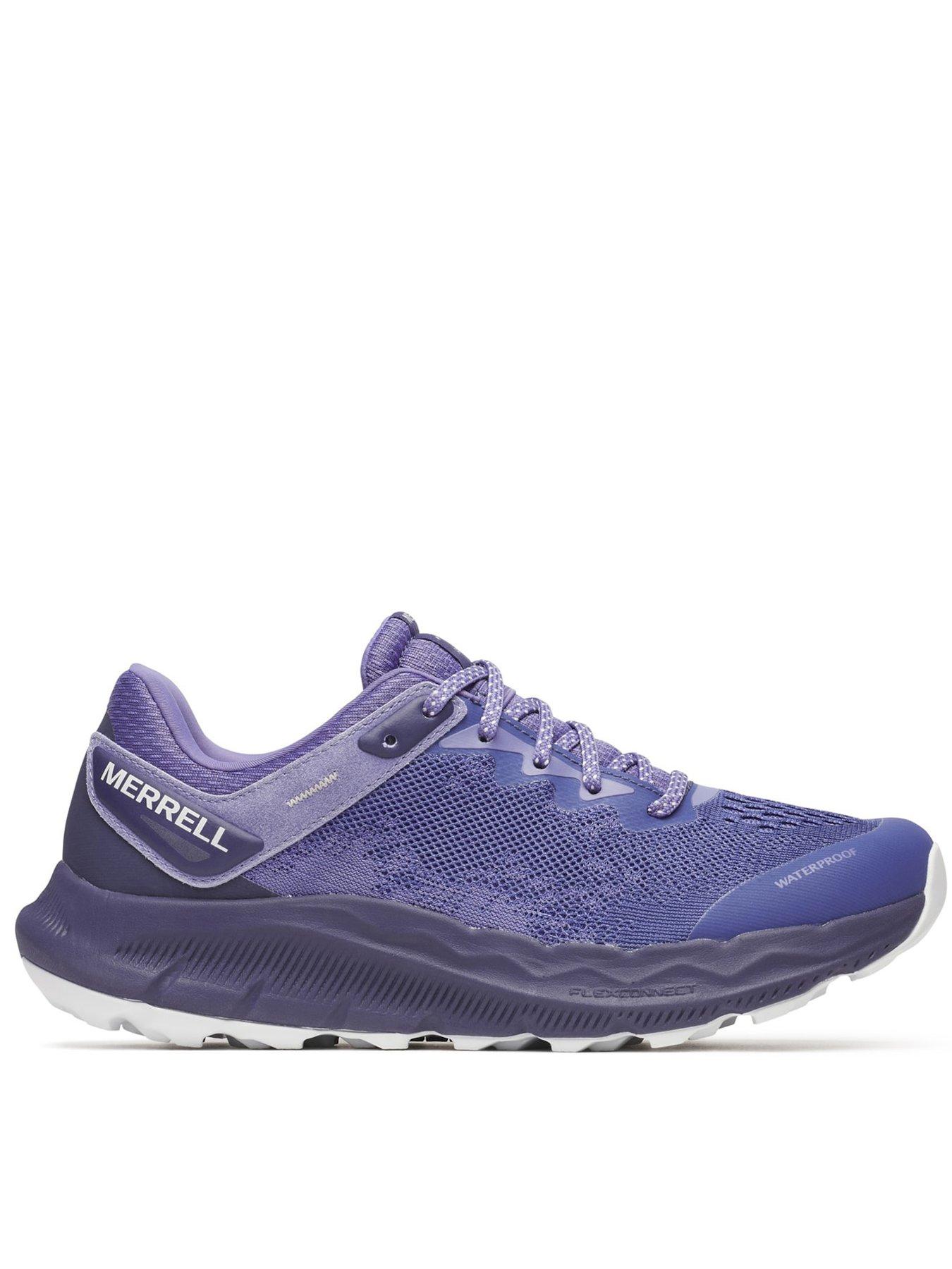 Image 1 of 7 of Merrell Womens Trail Running Antora 4 Waterproof - Purple