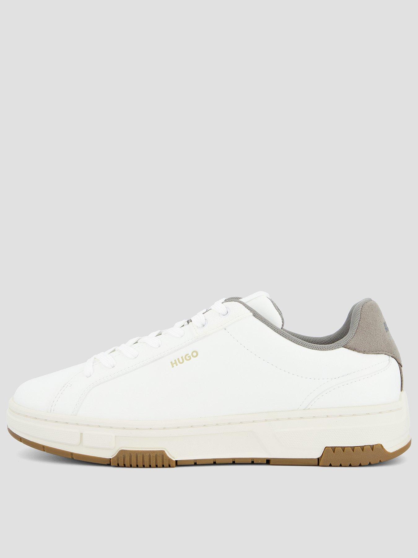 HUGO Yarrow Tenn PU Trainers - White