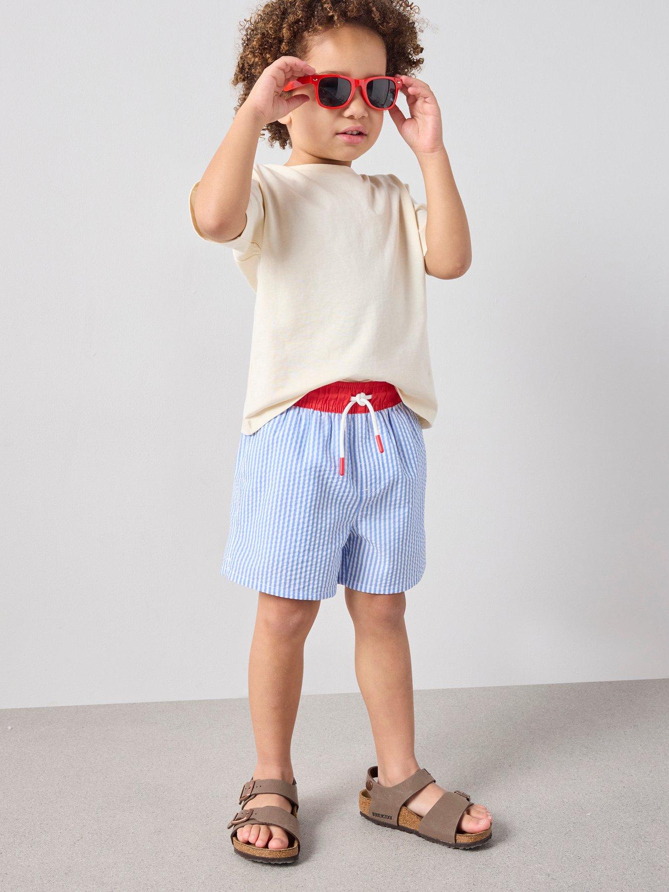 The Very Collection: Boys Cargo Swim Shorts - Multi
