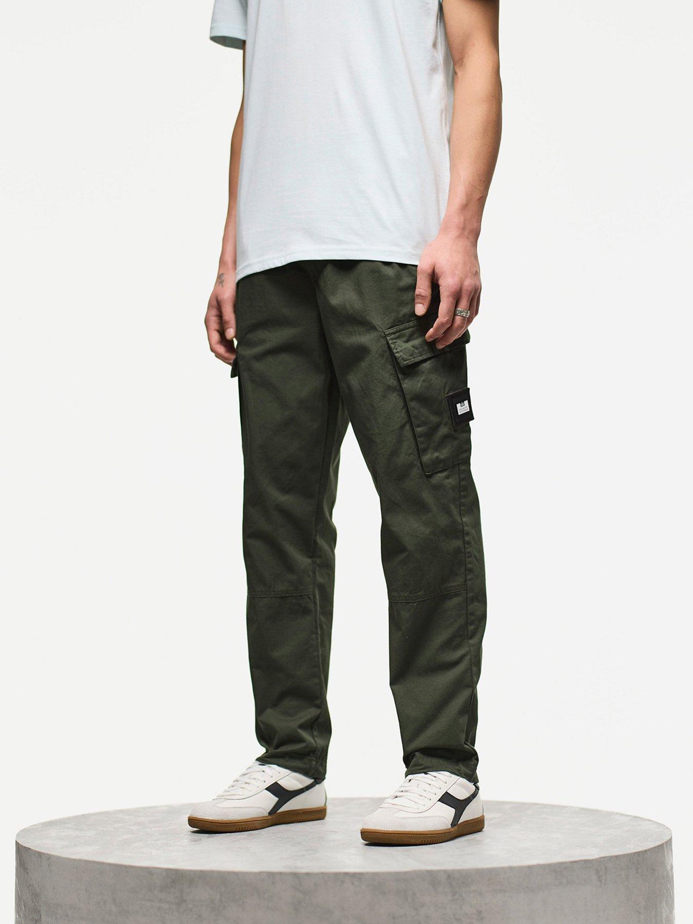 undefined Eldon Cargo Trousers - Dark Green