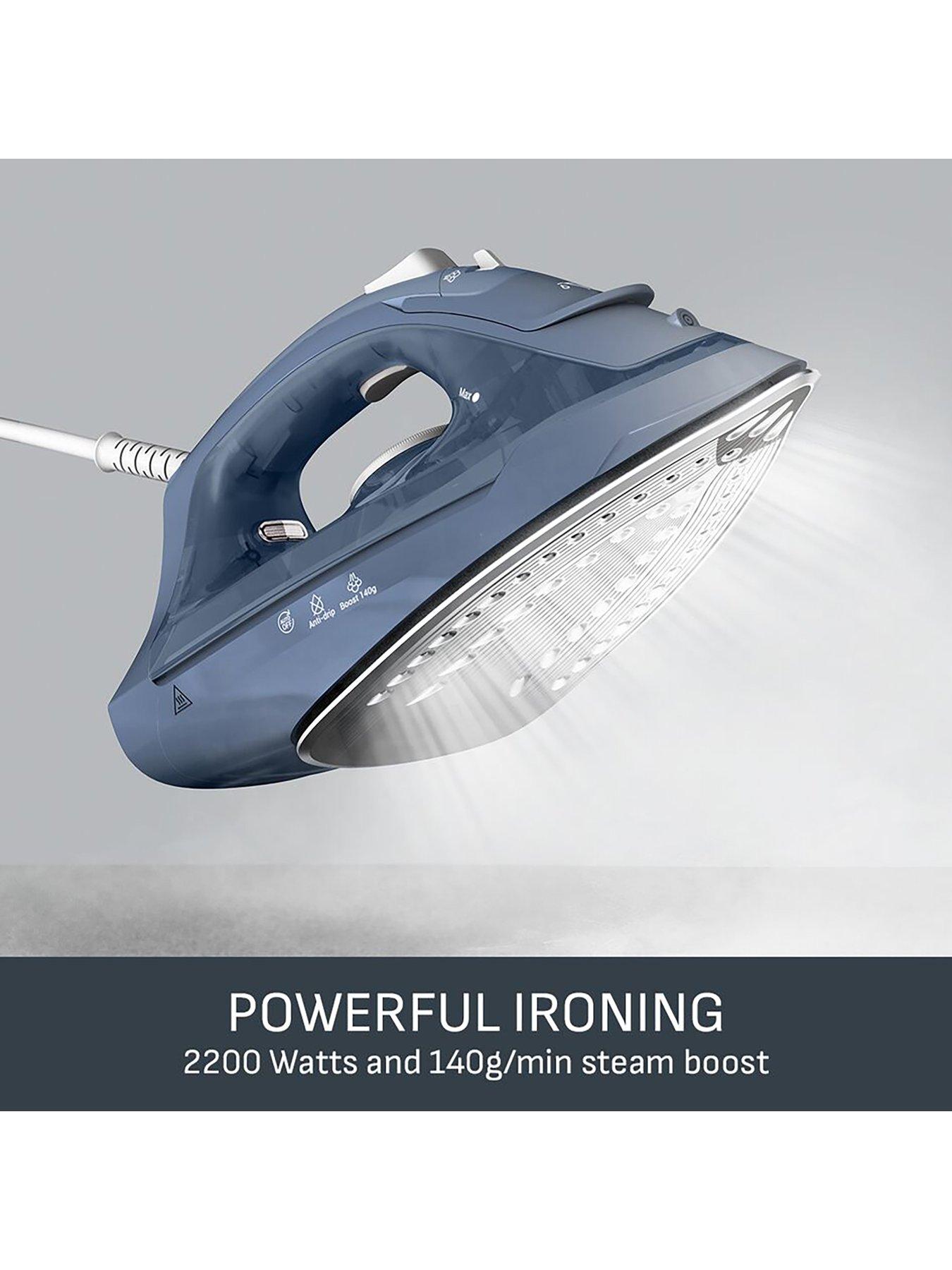 Image 3 of 6 of Tefal Virtuo 30 Steam Iron Blue
