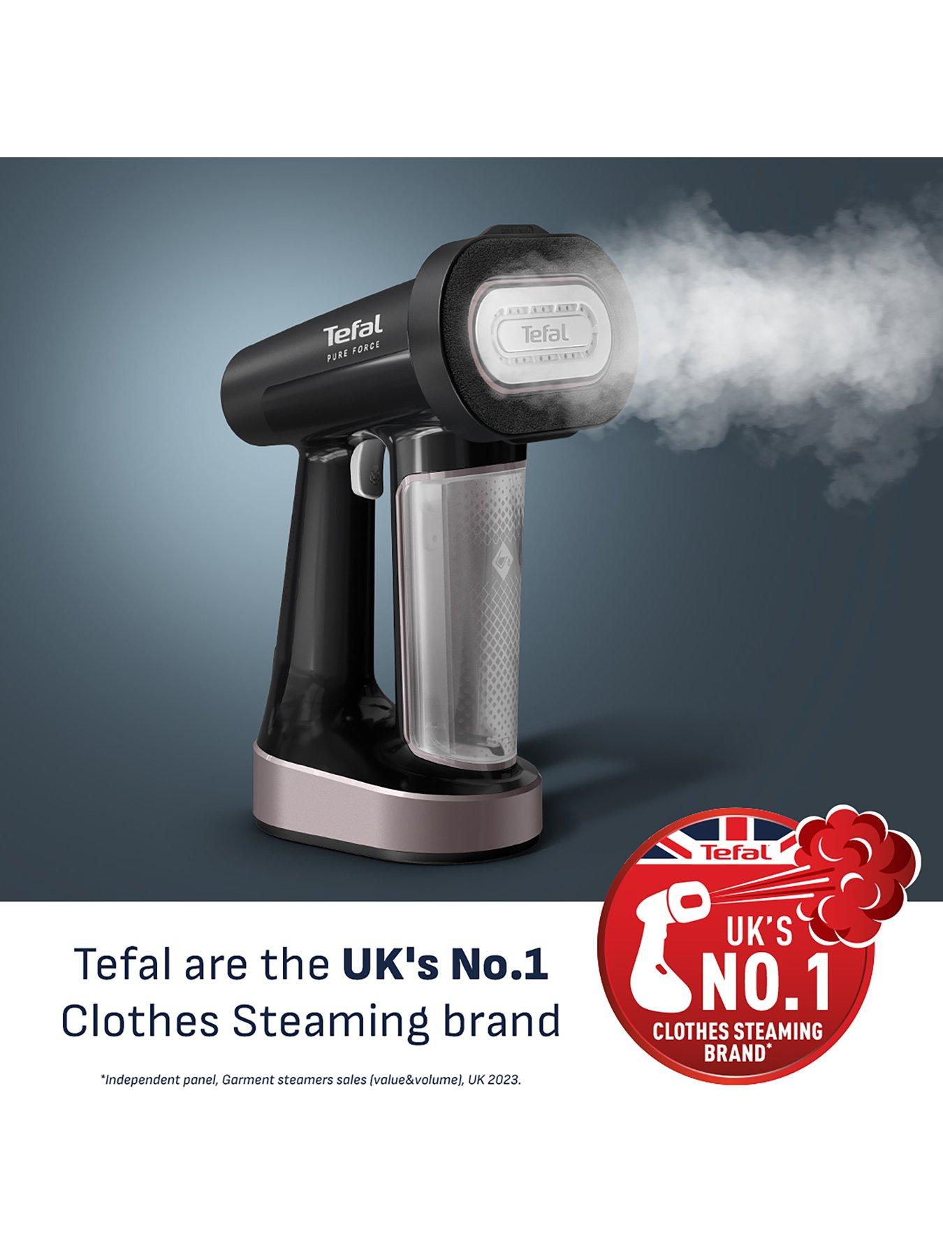 Image 2 of 7 of Tefal Pure Force 3in1 Function Clothes Steamer Black