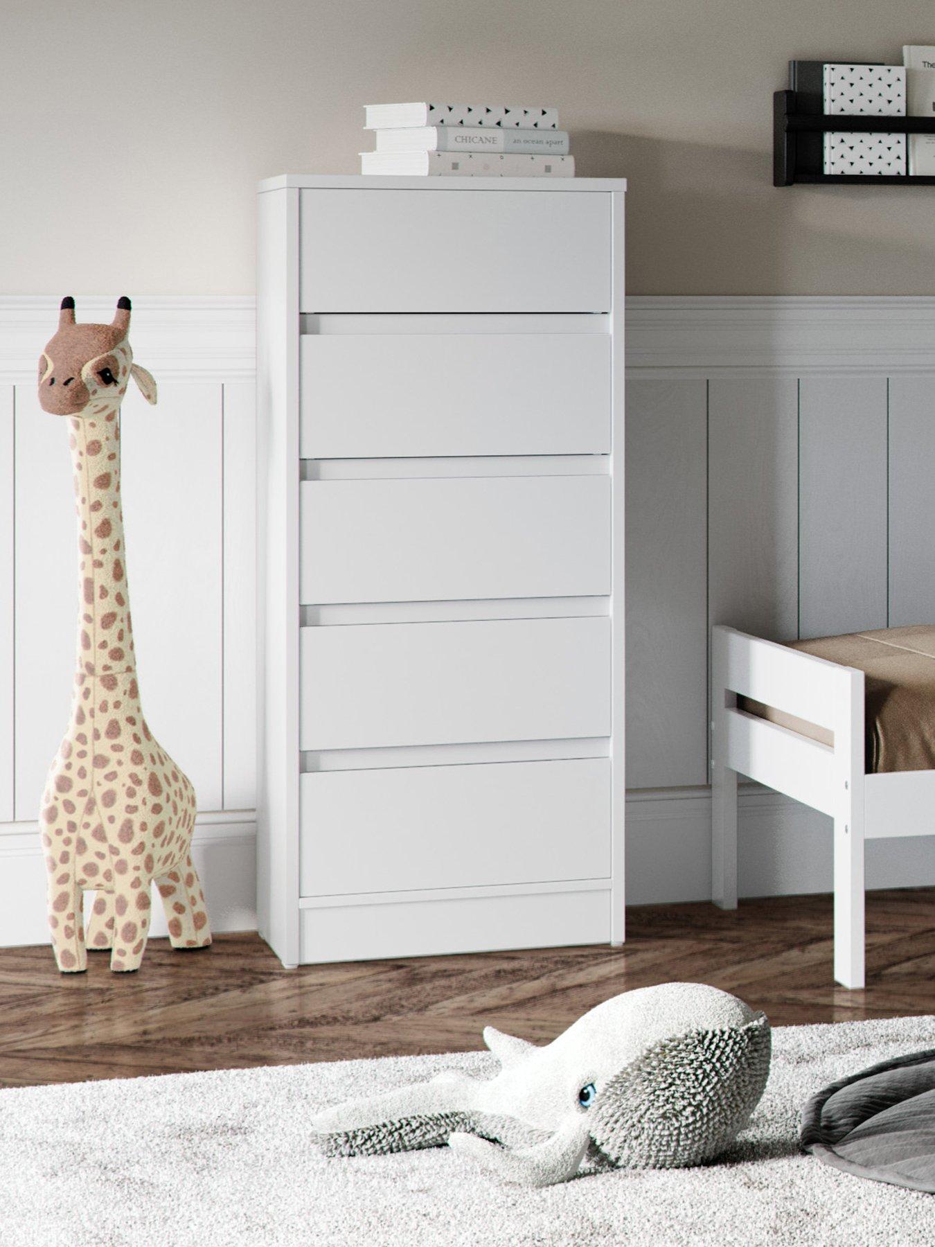 undefined 5 Drawers Tall Boy