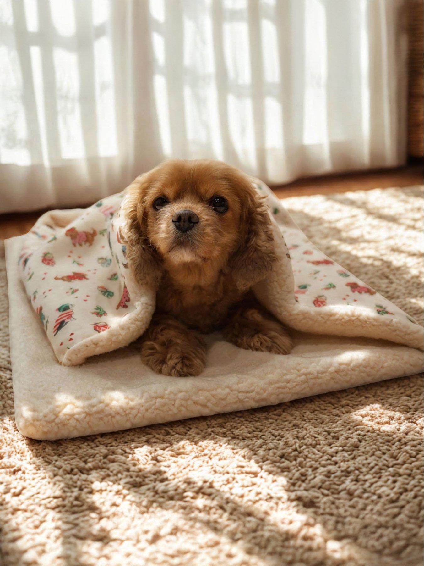 Cath Kidston Dogs  &  Roses Pet Blanket