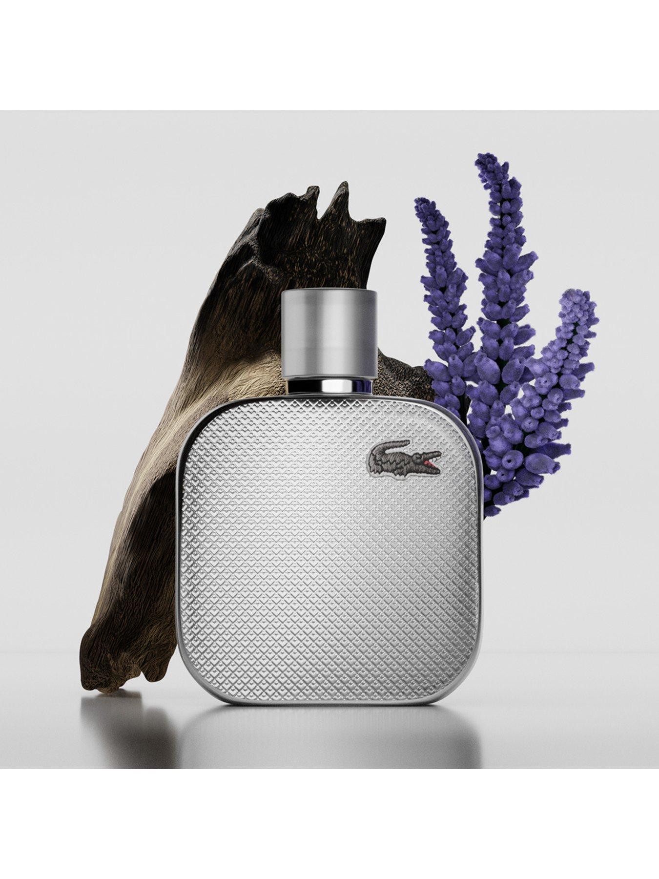 Image 2 of 5 of Lacoste L1212 Silver Grey EdP 50ml &amp; 7.5ml Travel Spray