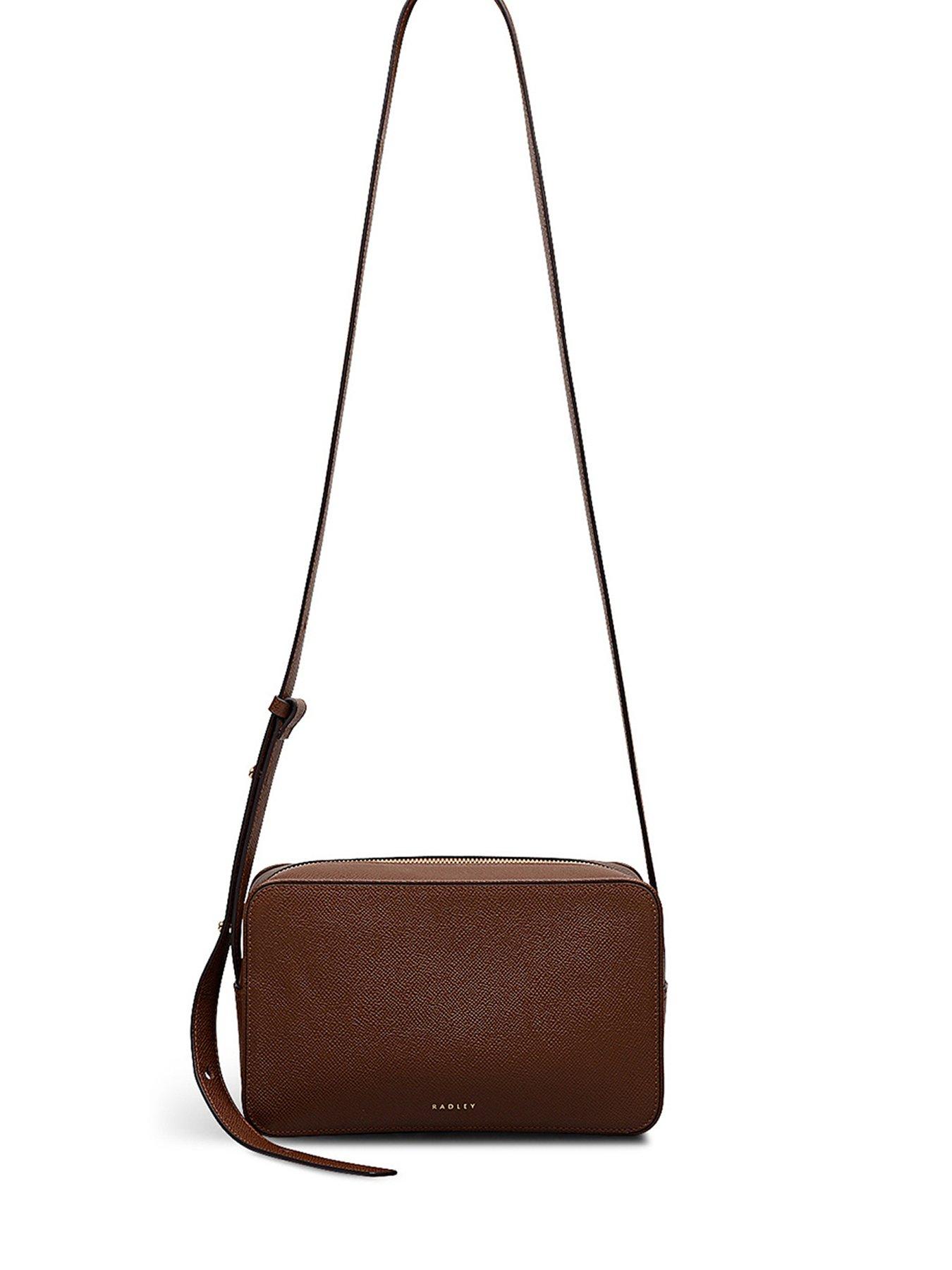 Radley Duchess Close Texture Small Ziptop Leather Crossbody Bag