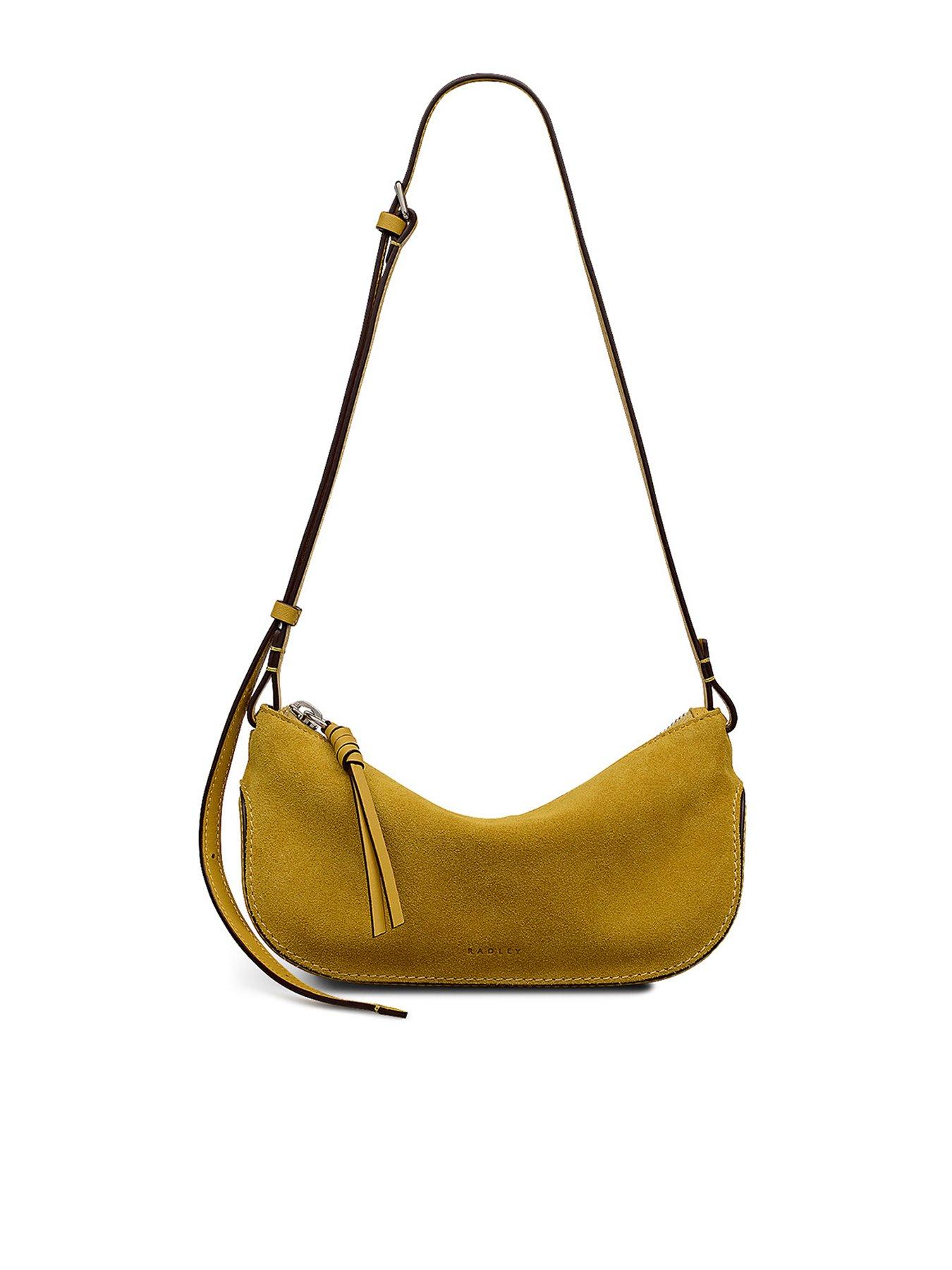 undefined The Iris - Suede Small Ziptop Cross Body