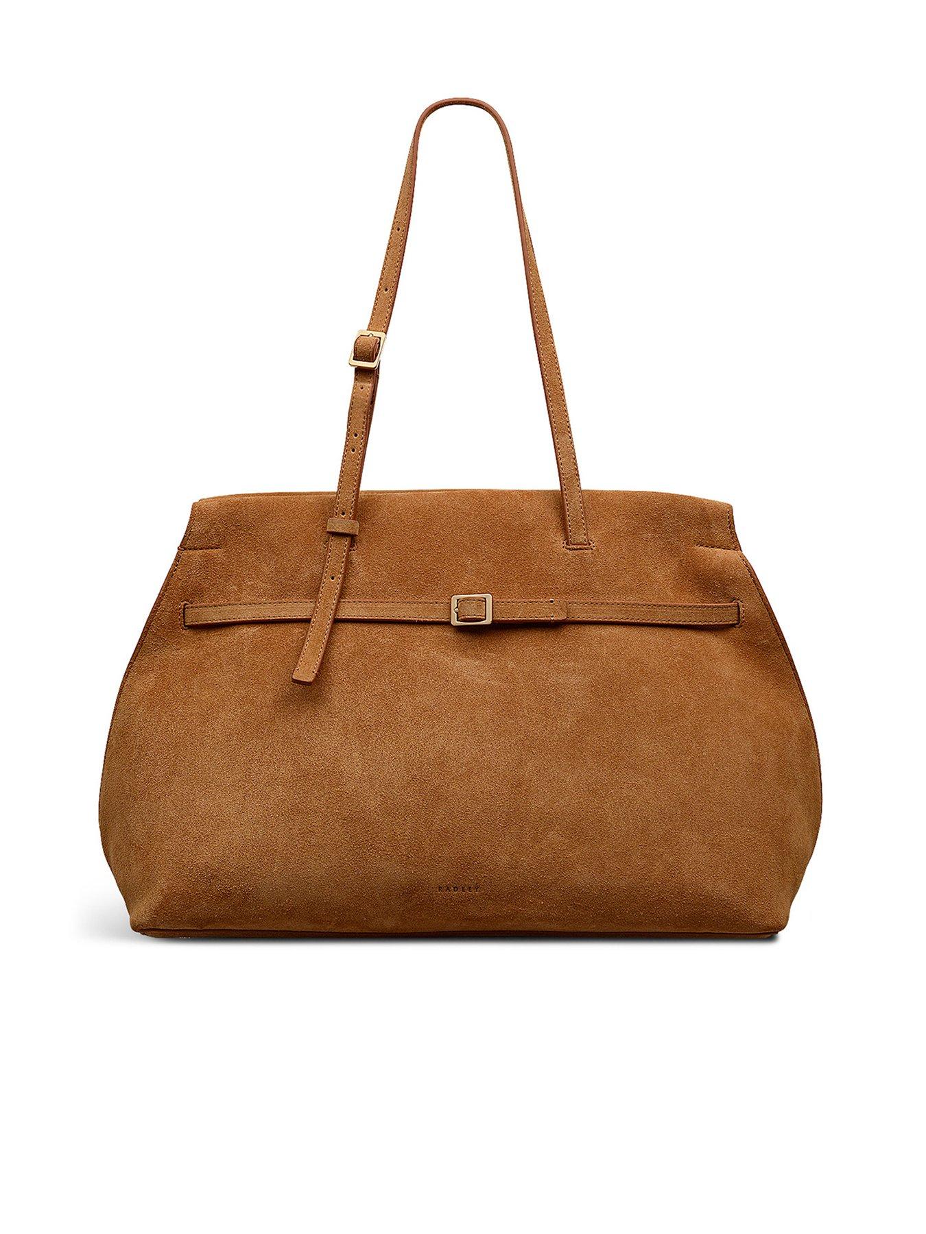 Image 2 of 5 of Radley The Christina Suede Large Shoulder Bag&nbsp; - Brown
