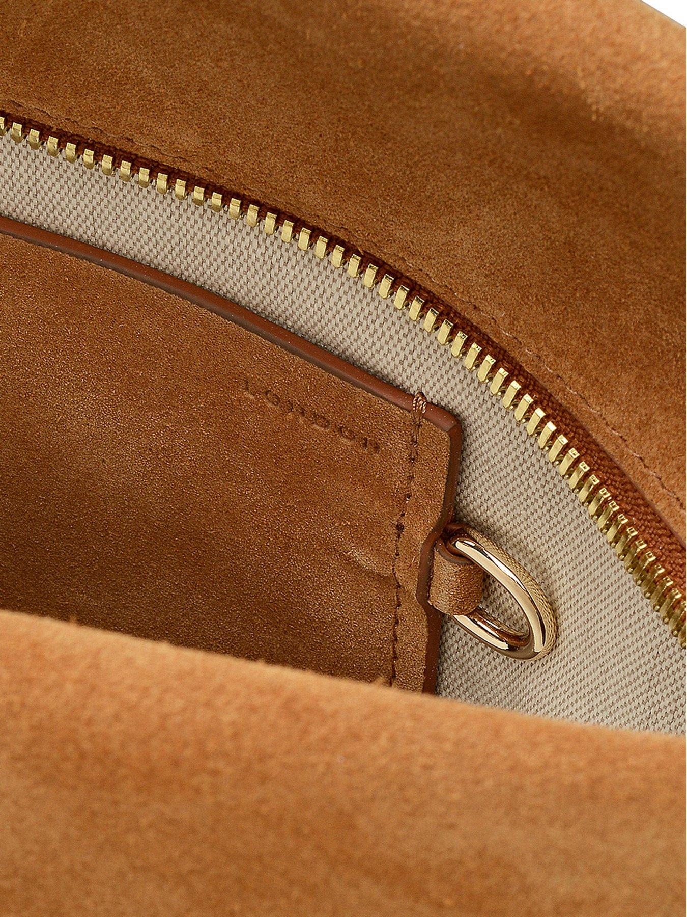 Image 4 of 5 of Radley The Christina Suede Large Shoulder Bag&nbsp; - Brown