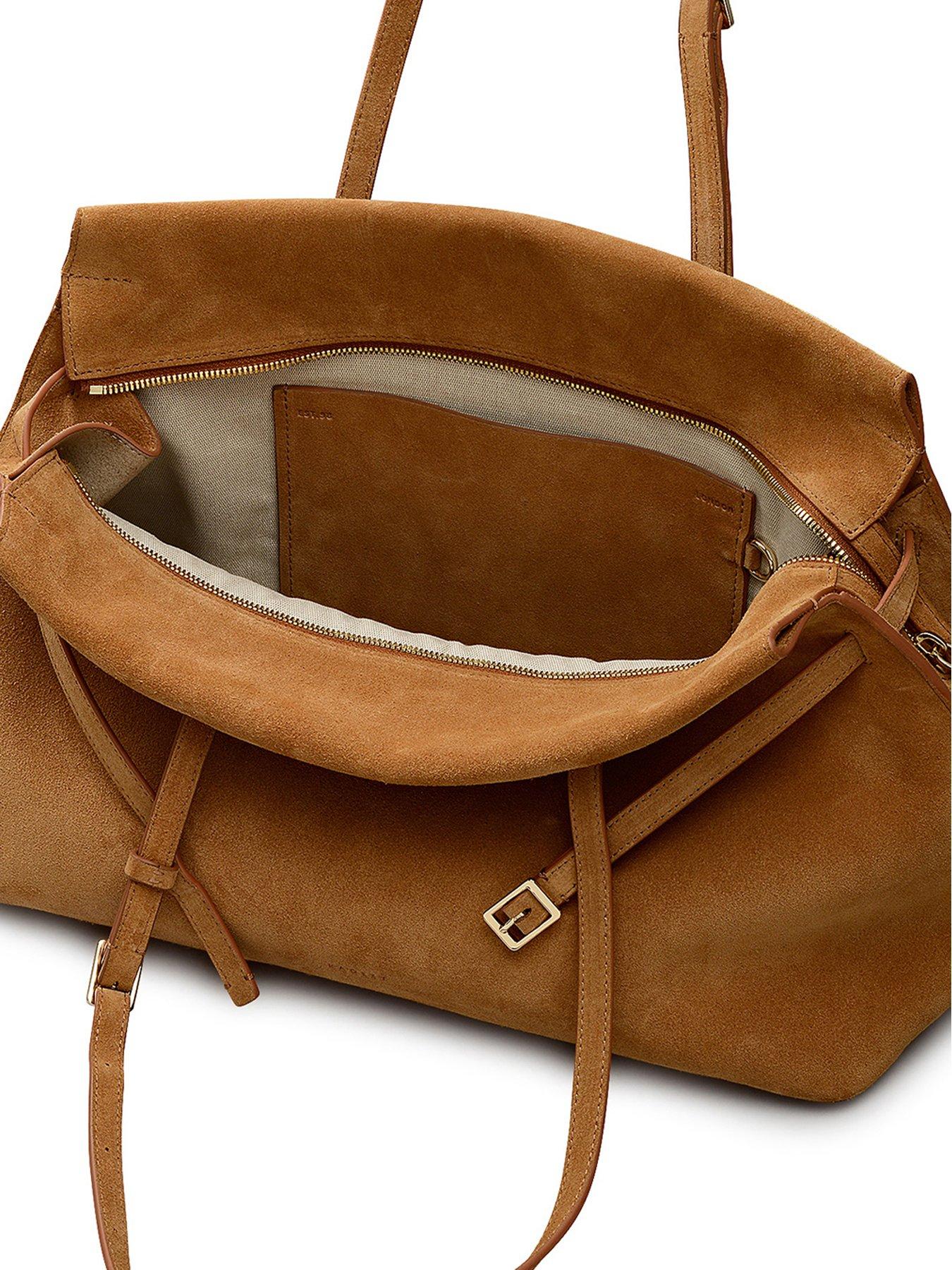 Image 5 of 5 of Radley The Christina Suede Large Shoulder Bag&nbsp; - Brown