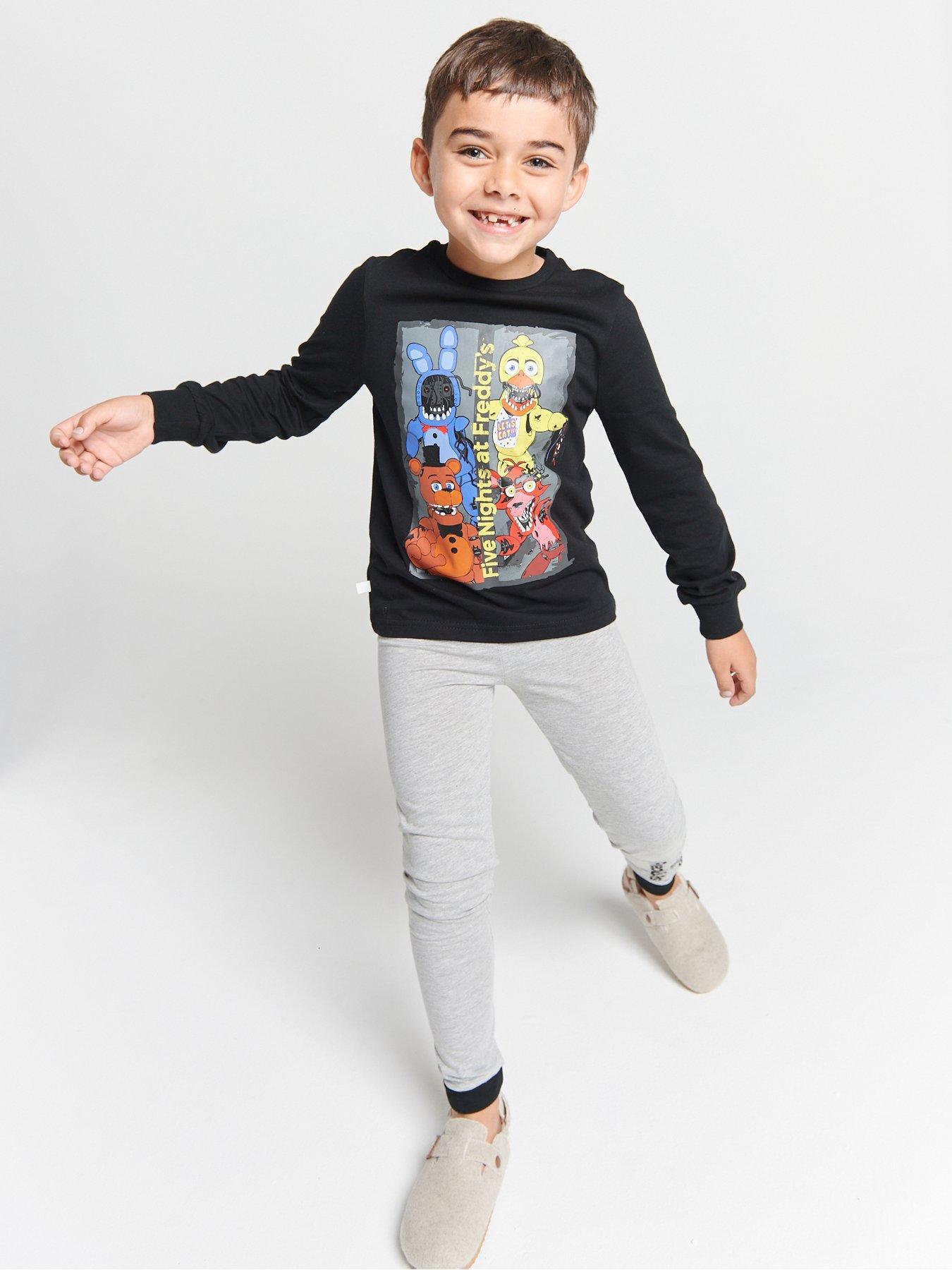 Brand Threads Five Nights At Freddys Pyjama Sets - Multi