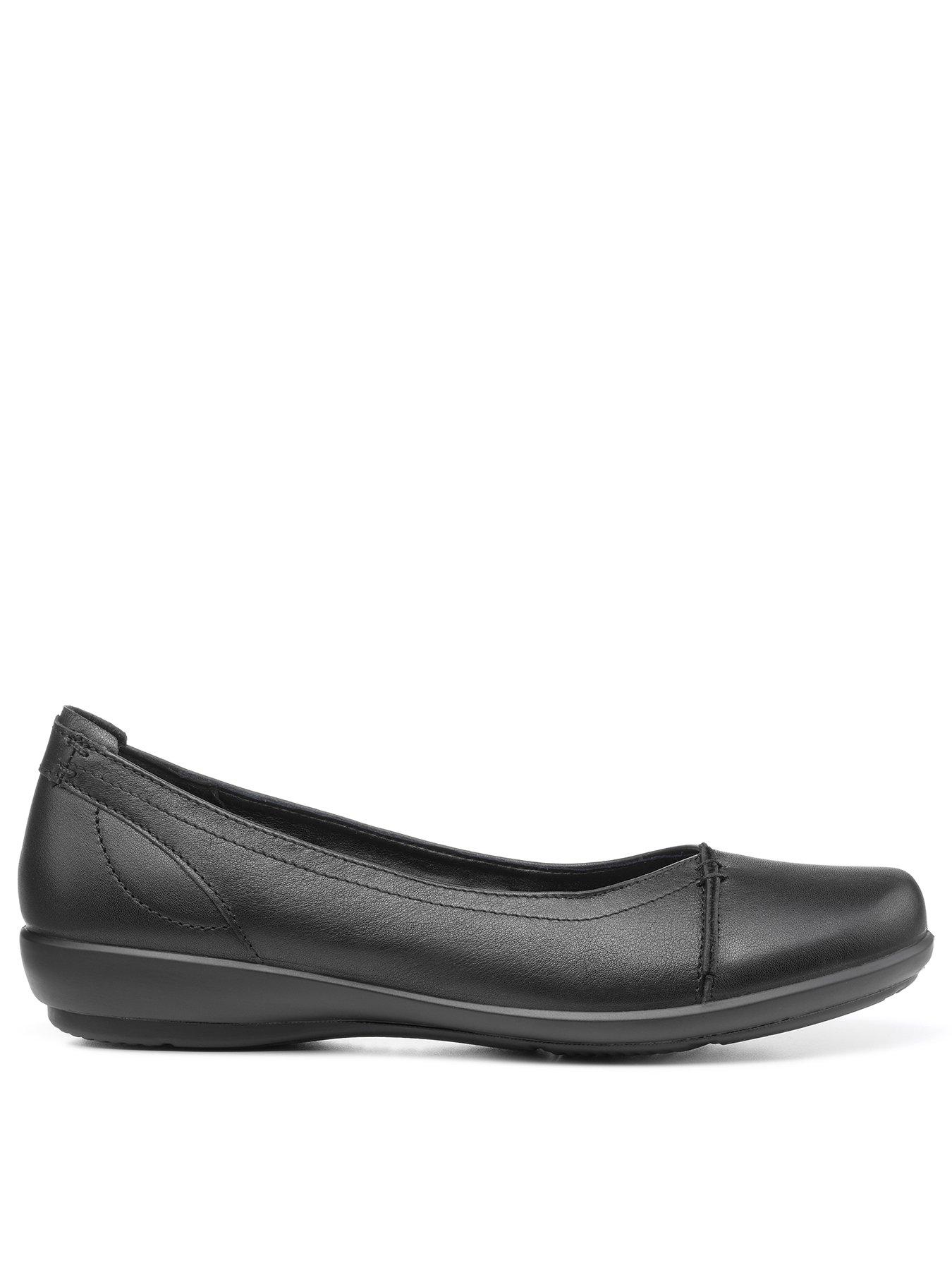 undefined Robyn Ii Extra Wide Ballerina Shoe - Black