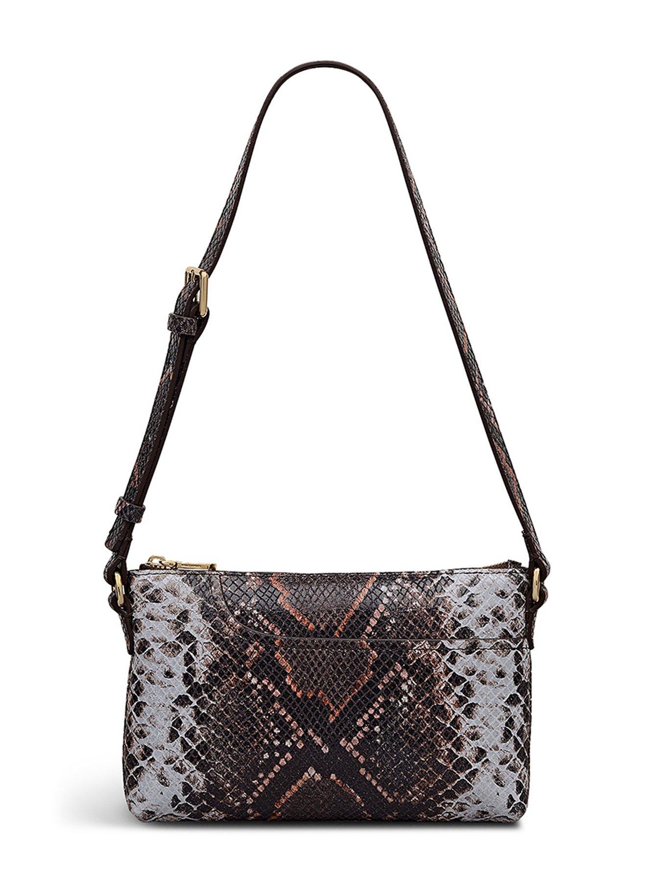 Image 2 of 6 of Radley Pockets Faux Snake Mini Ziptop Ew Shoulder - Multi