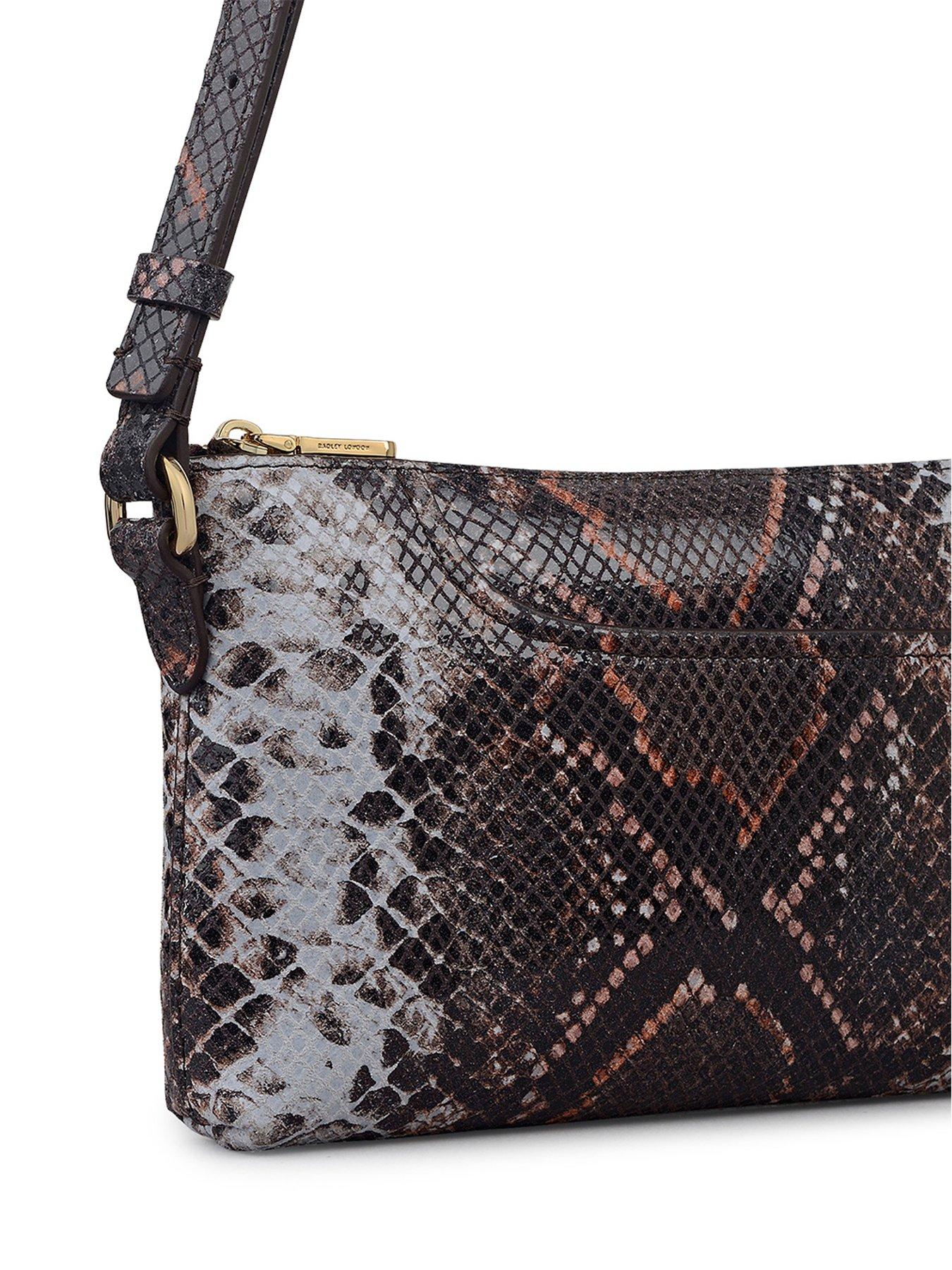 Image 5 of 6 of Radley Pockets Faux Snake Mini Ziptop Ew Shoulder - Multi