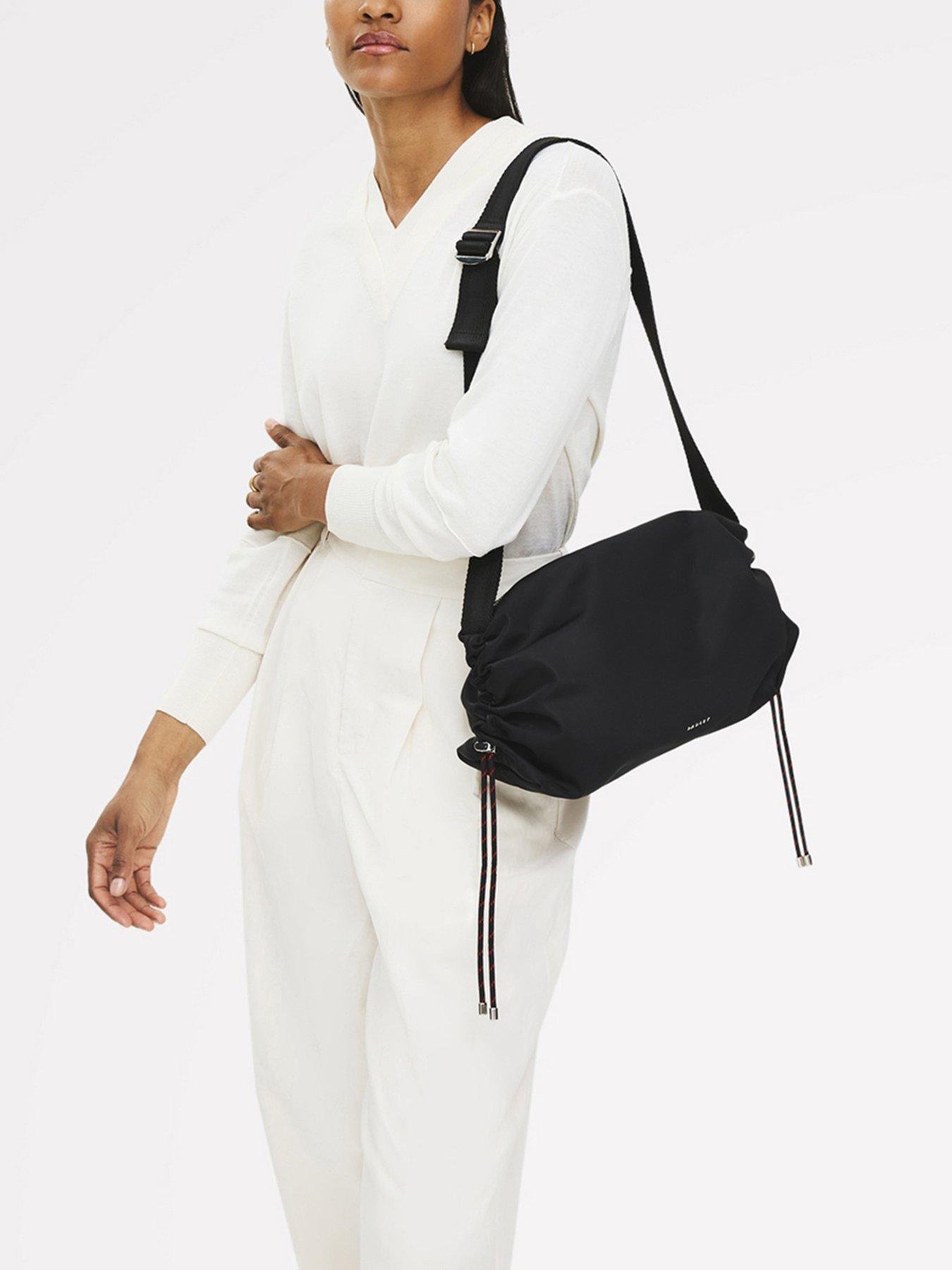 Radley Eden Row Medium Nylon Zip Crossbody Bag - Black