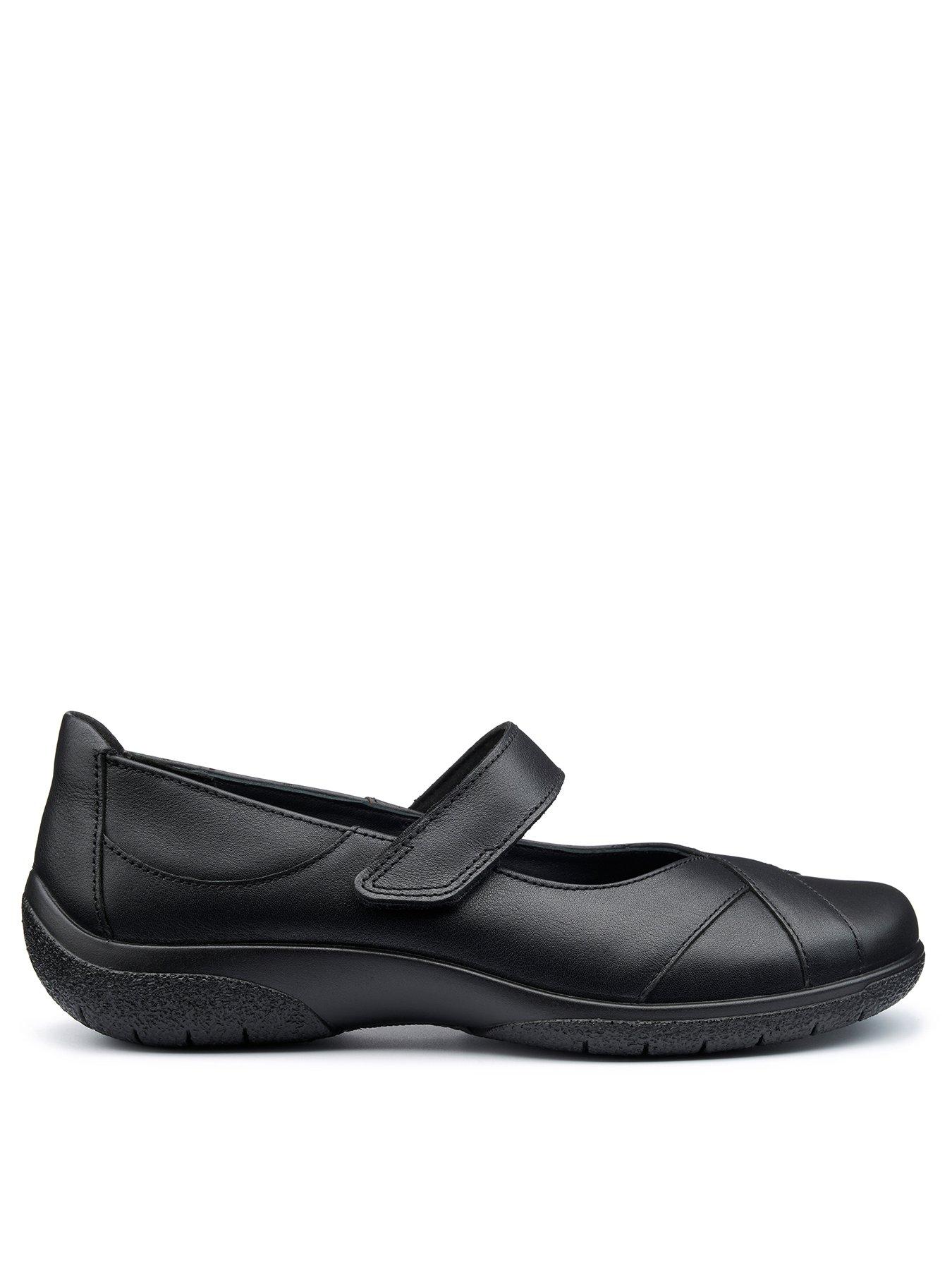 undefined Hope Leather Strap Shoe - Black