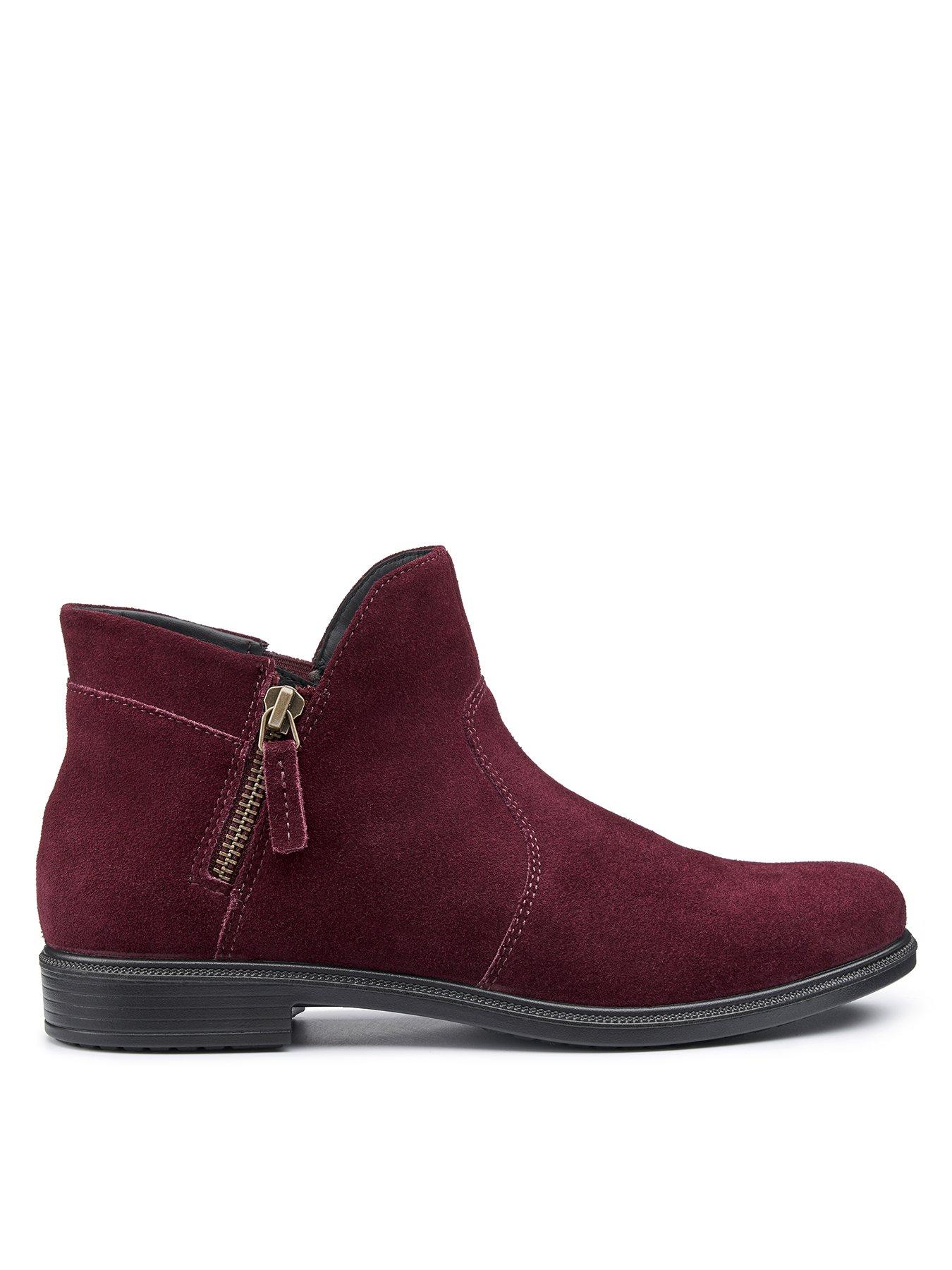 undefined Ludlow Suede Boot - Maroon
