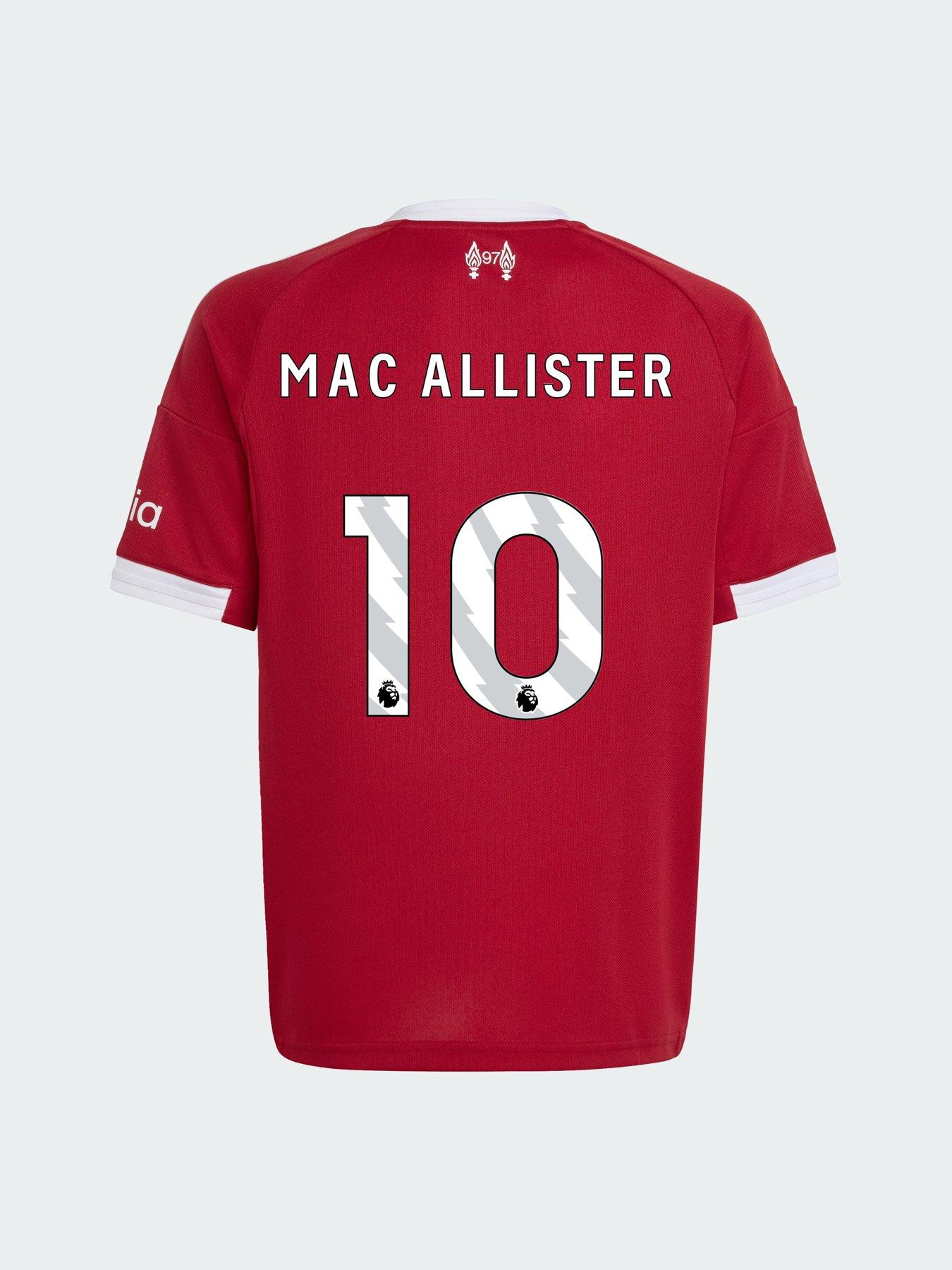 undefined Personalised Liverpool Junior 25/26 Home Stadium Replica Shirt - Red