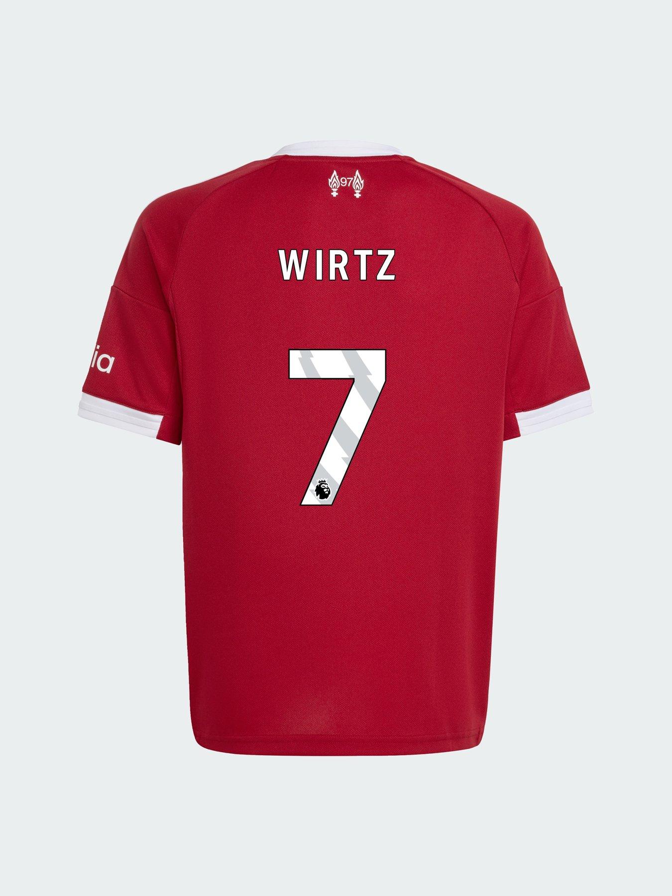 undefined Personalised Liverpool Junior 25/26 Home Stadium Replica Shirt - Red