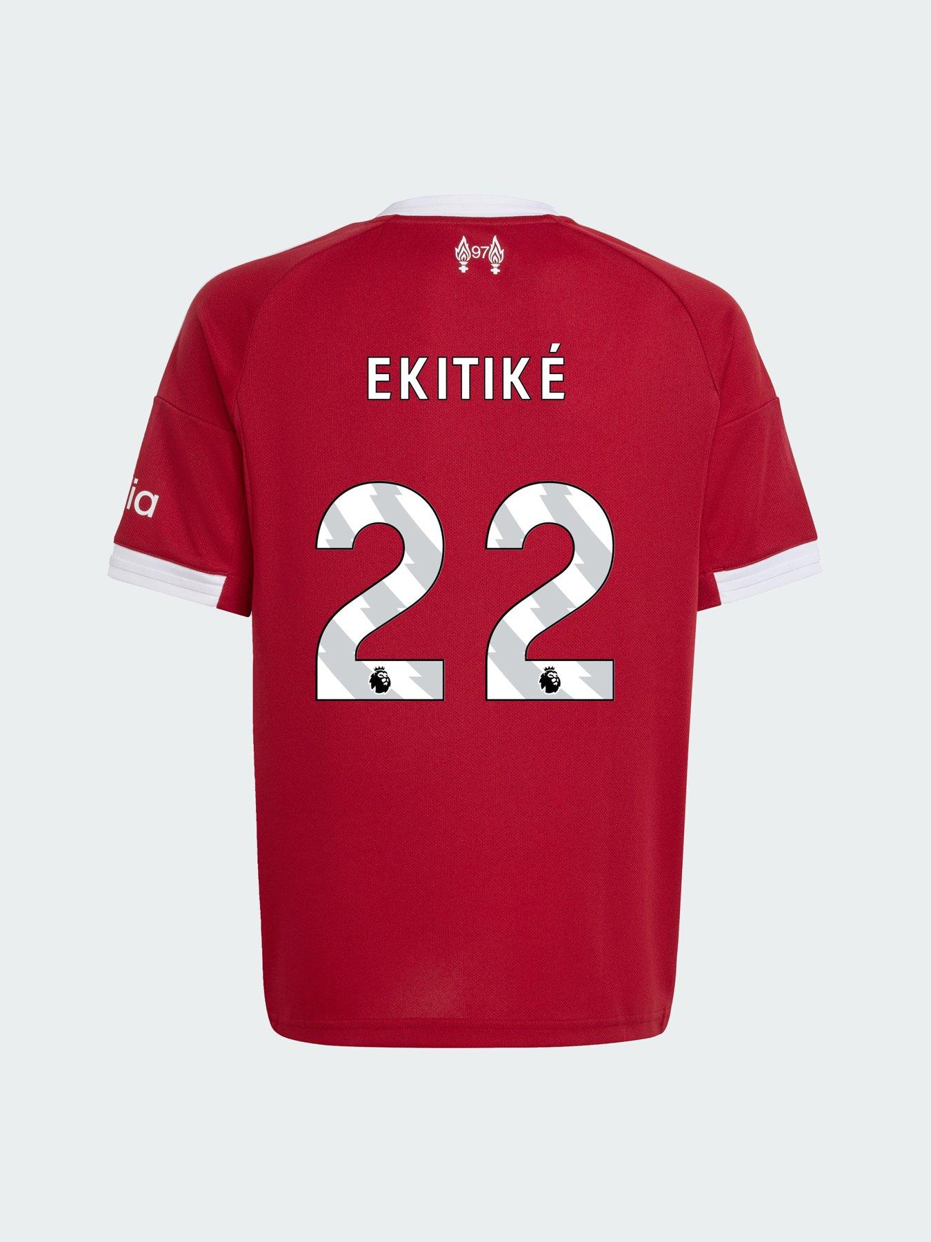 Image 6 of 6 of adidas Personalised Liverpool Junior 25/26 Home Stadium Replica Shirt - Red