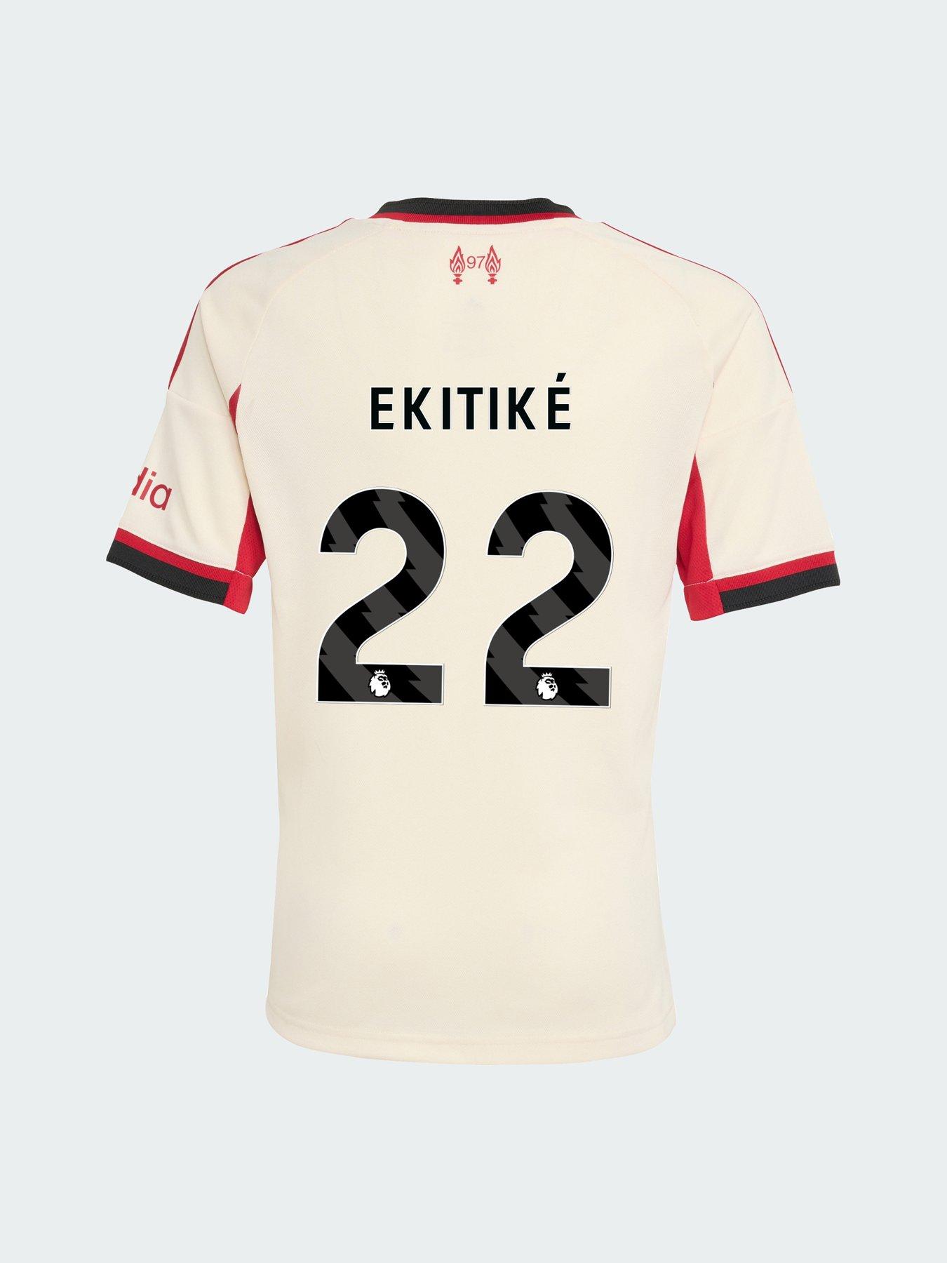 undefined Personalised Liverpool Junior 25/26 Away Stadium Replica Shirt - White
