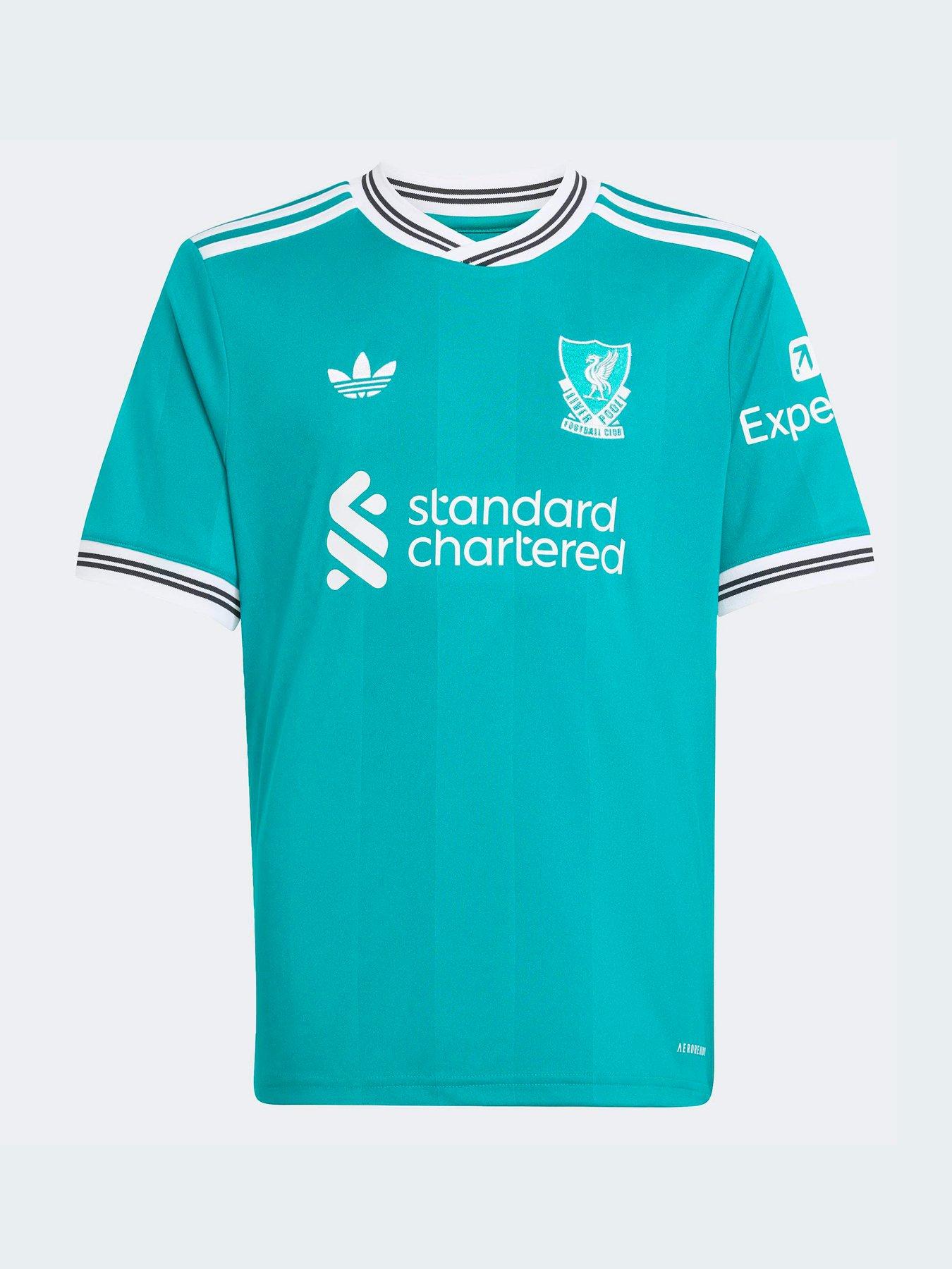 Adidas Liverpool Junior 25/26 3Rd Stadium Replica Shirt - Green