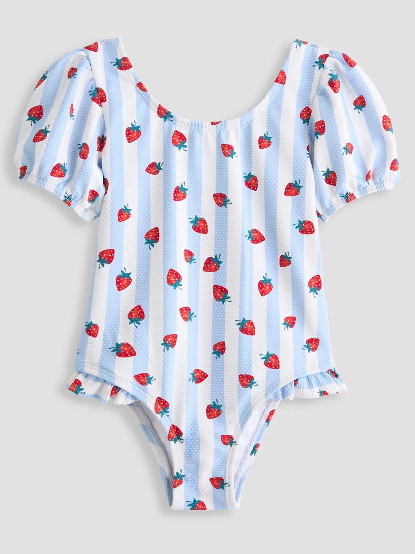 The Very Collection Toddler Girl Strawberry Frill Costume