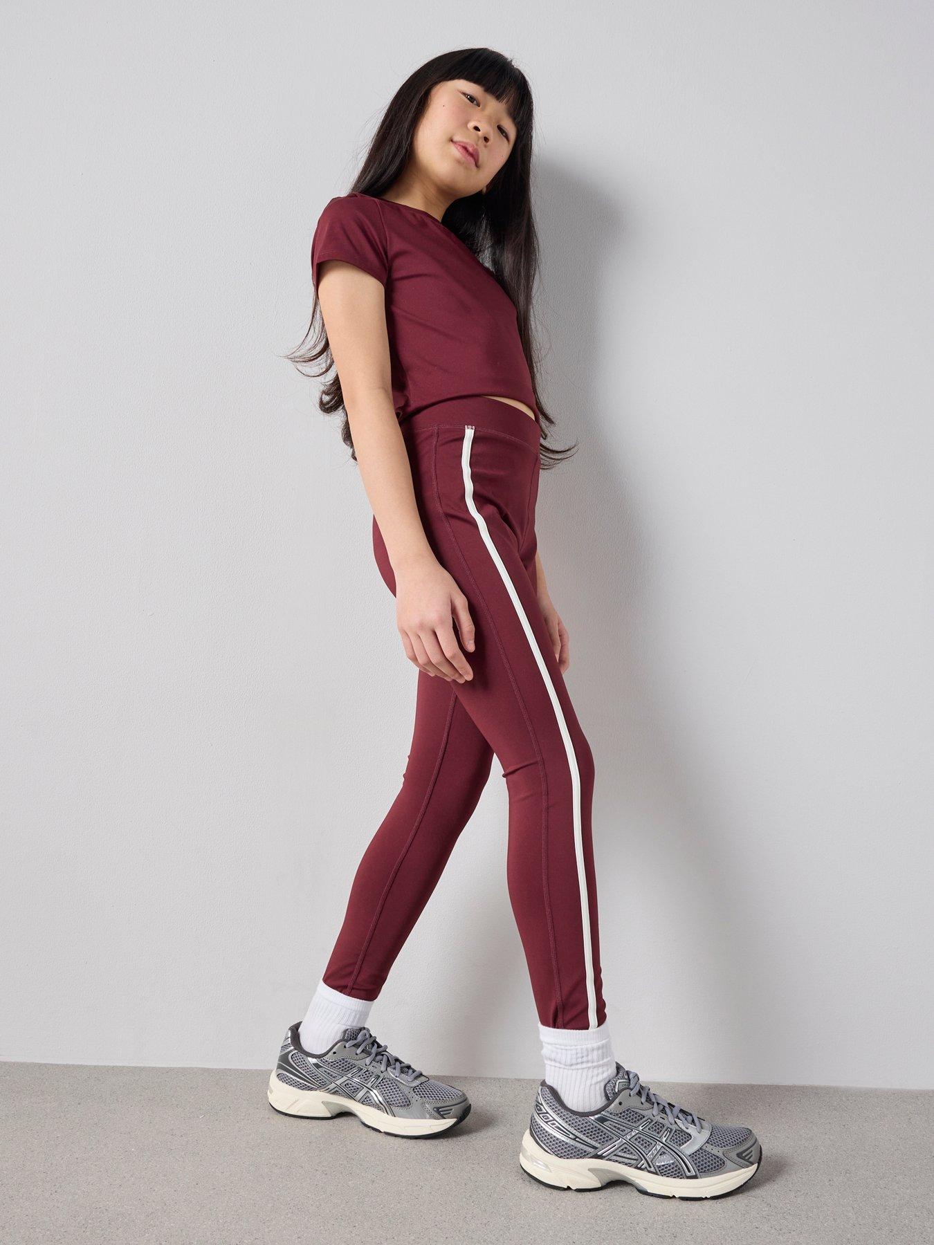 The Very Collection Girls Side Piping Detail Sports Set
