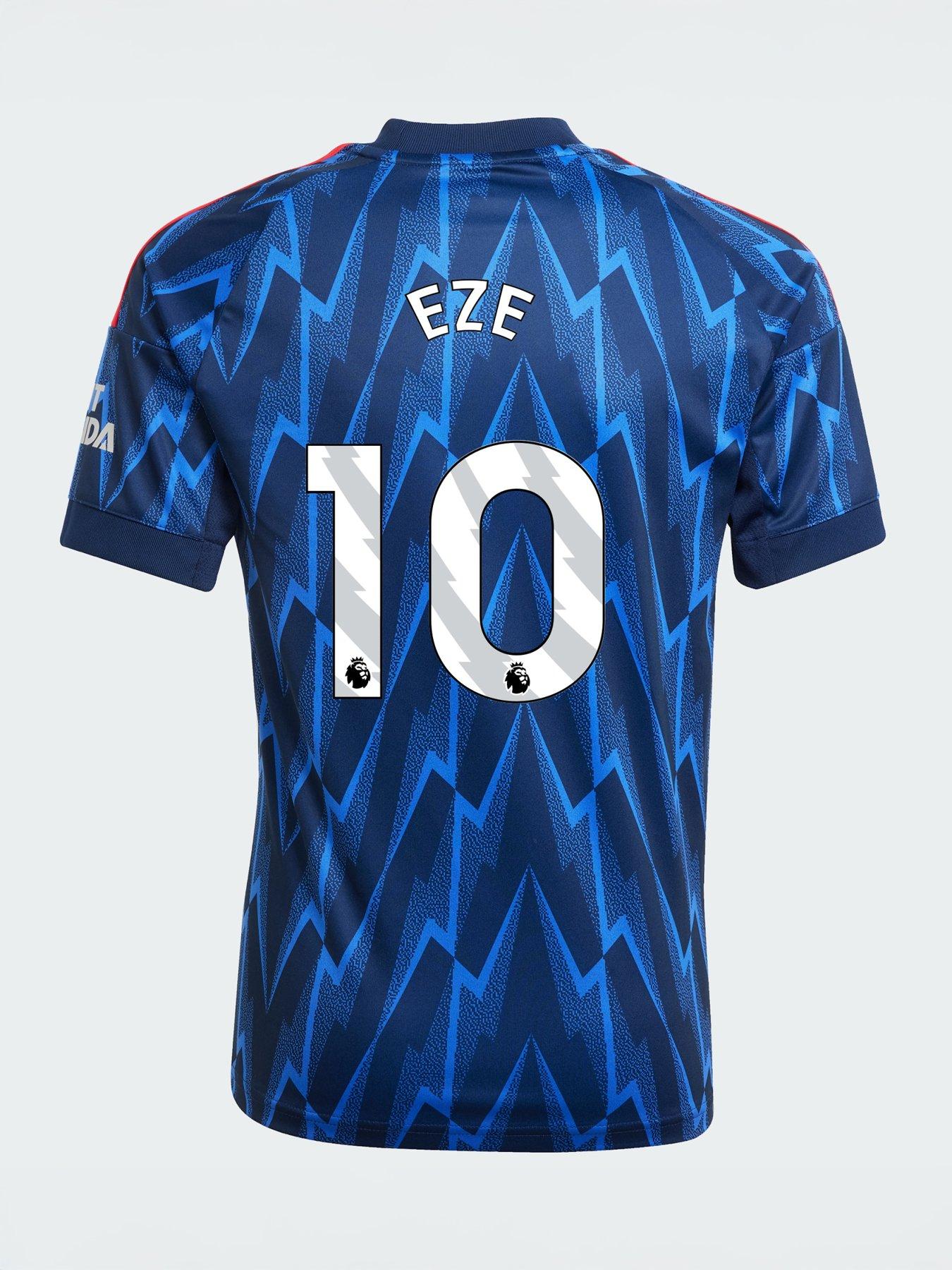 adidas Personalised Arsenal Junior 25/26 Away Stadium Replica Shirt - Blue