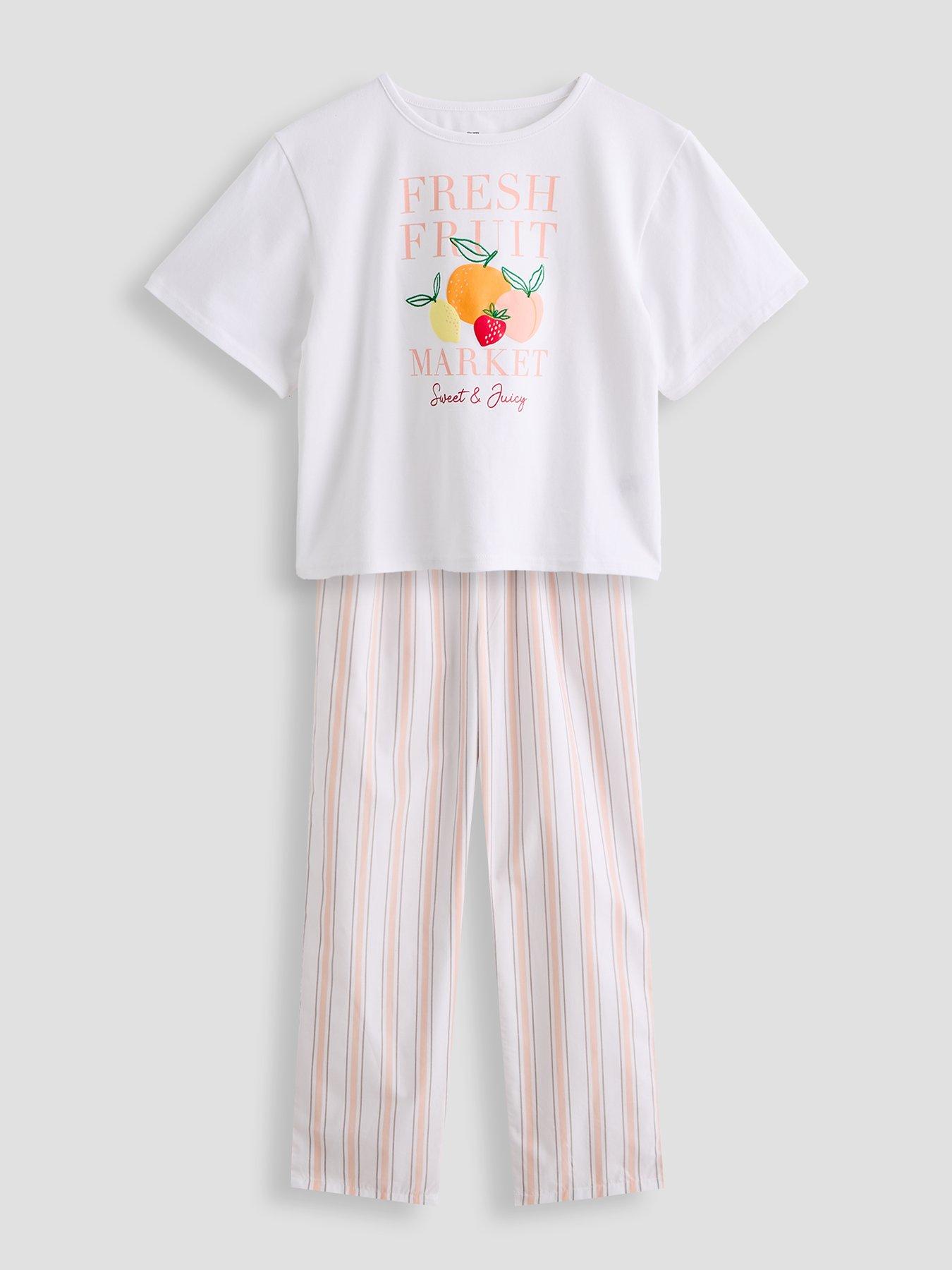 Image 3 of 5 of The Very Collection 2 Pack Brunch Club Girls Pyjama