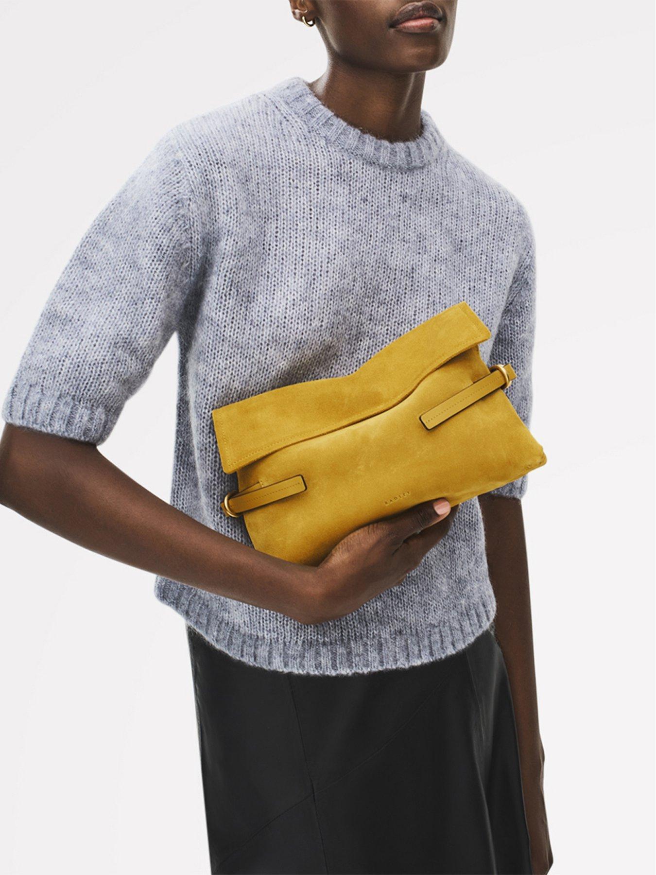 Radley Fleet Street - Suede Medium Flapover Clutch
