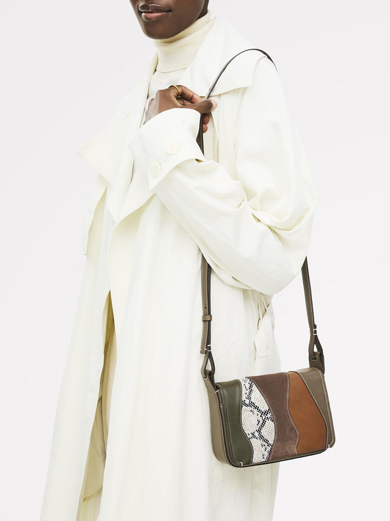 Radley Westwell Lane Patchwork Small Flapover Crossbody Bag - Brown