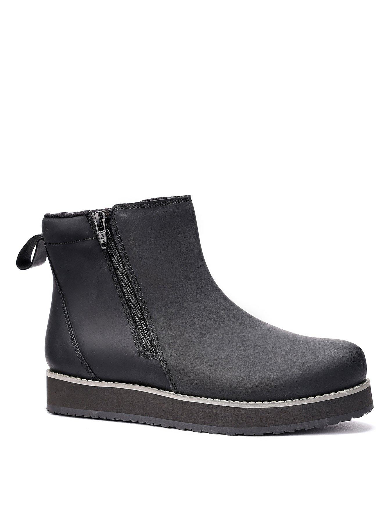 Image 2 of 4 of Hotter Carina Flatform Ankle Boot - Black