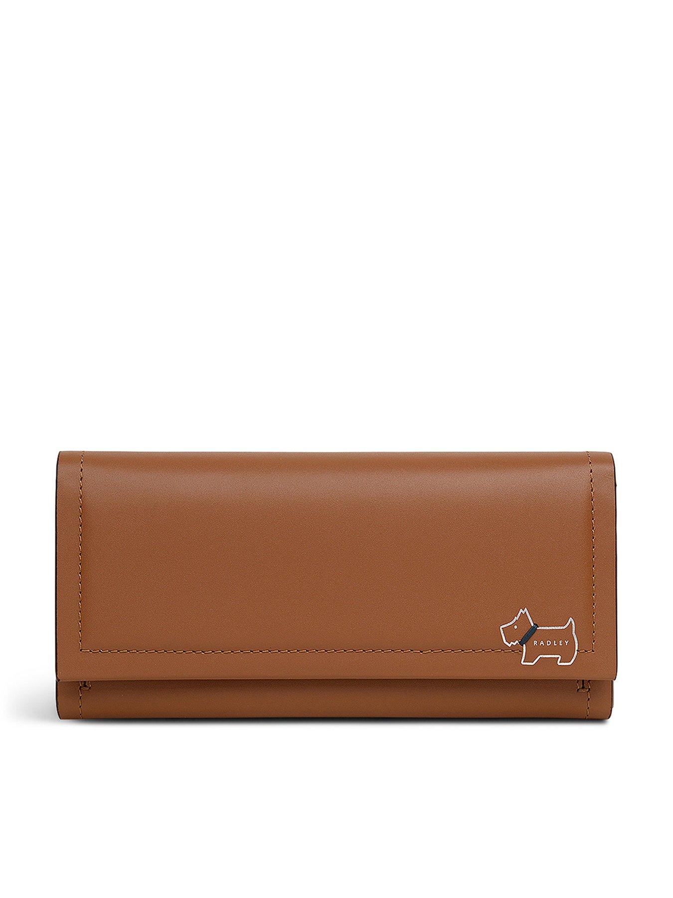 Radley Heritage Lane Large Flapover Wallet - Brown