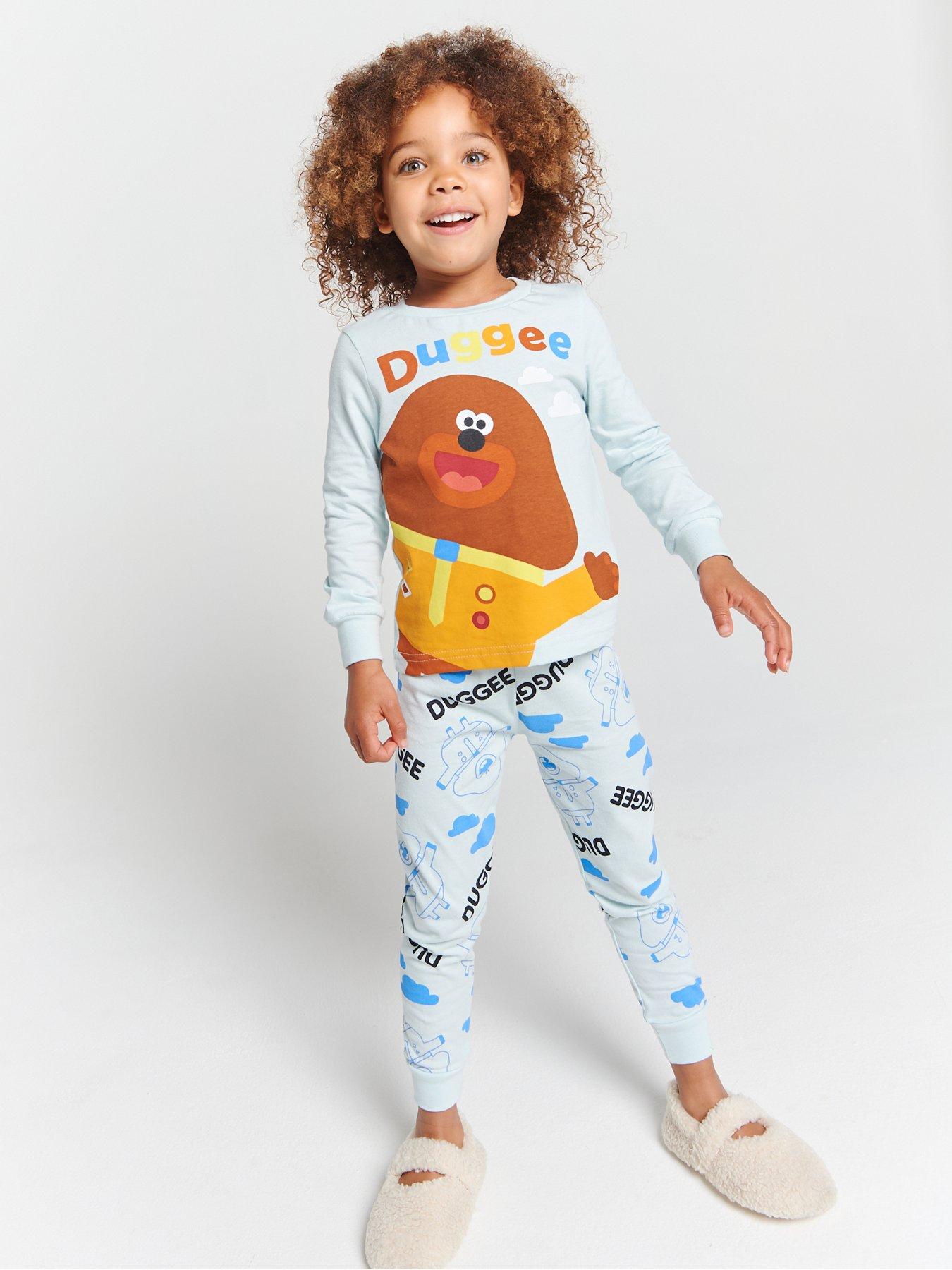 Image 3 of 5 of Brand Threads Hey Duggie Pyjama Set - Blue
