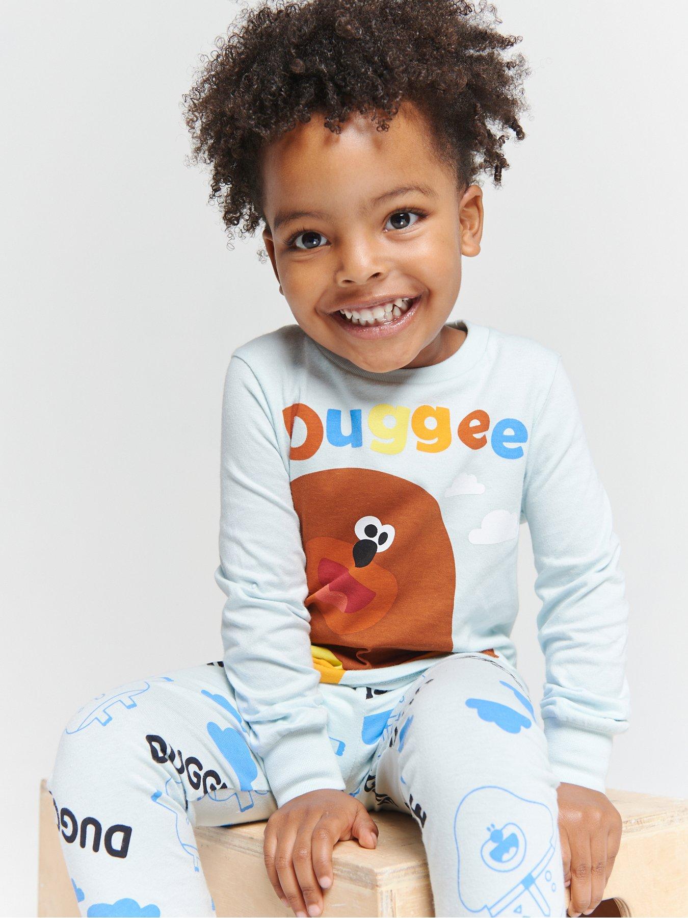 Image 4 of 5 of Brand Threads Hey Duggie Pyjama Set - Blue