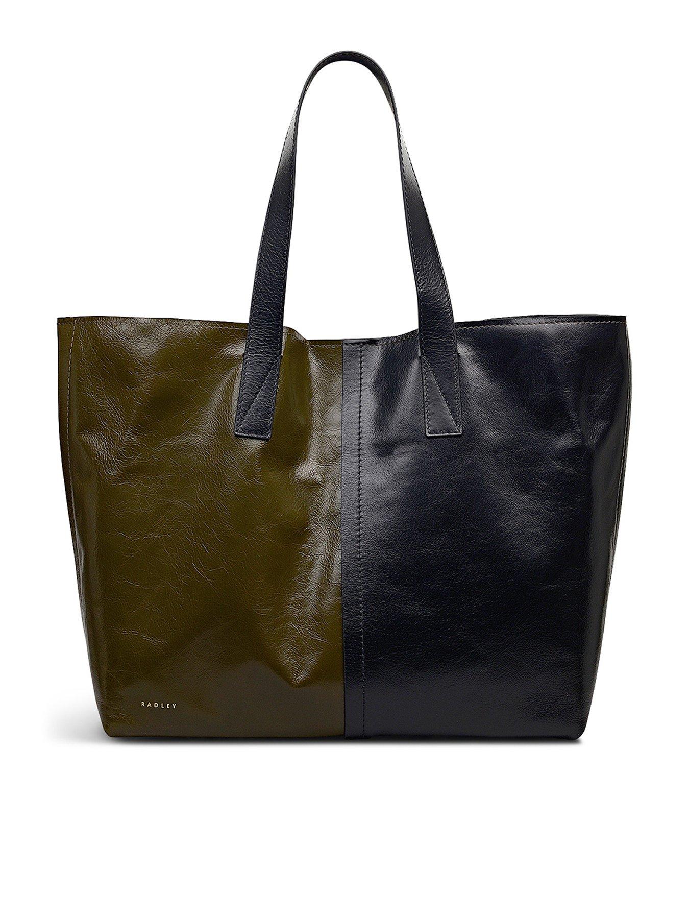 Radley Broadway Market Large Open Top Tote Bag - Green/Black