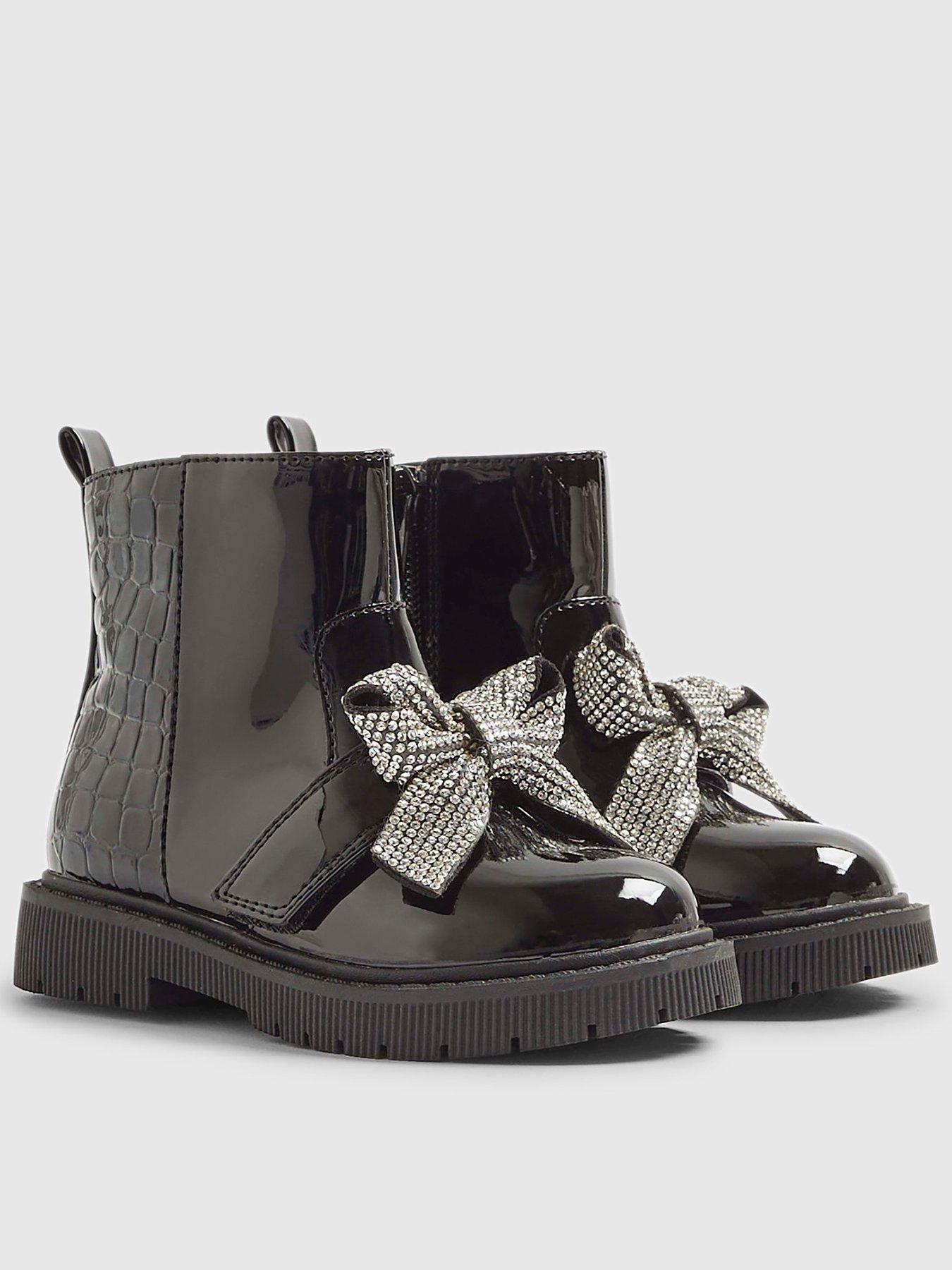 river-island-mini-girls-changeable-bow-strap-boots-black