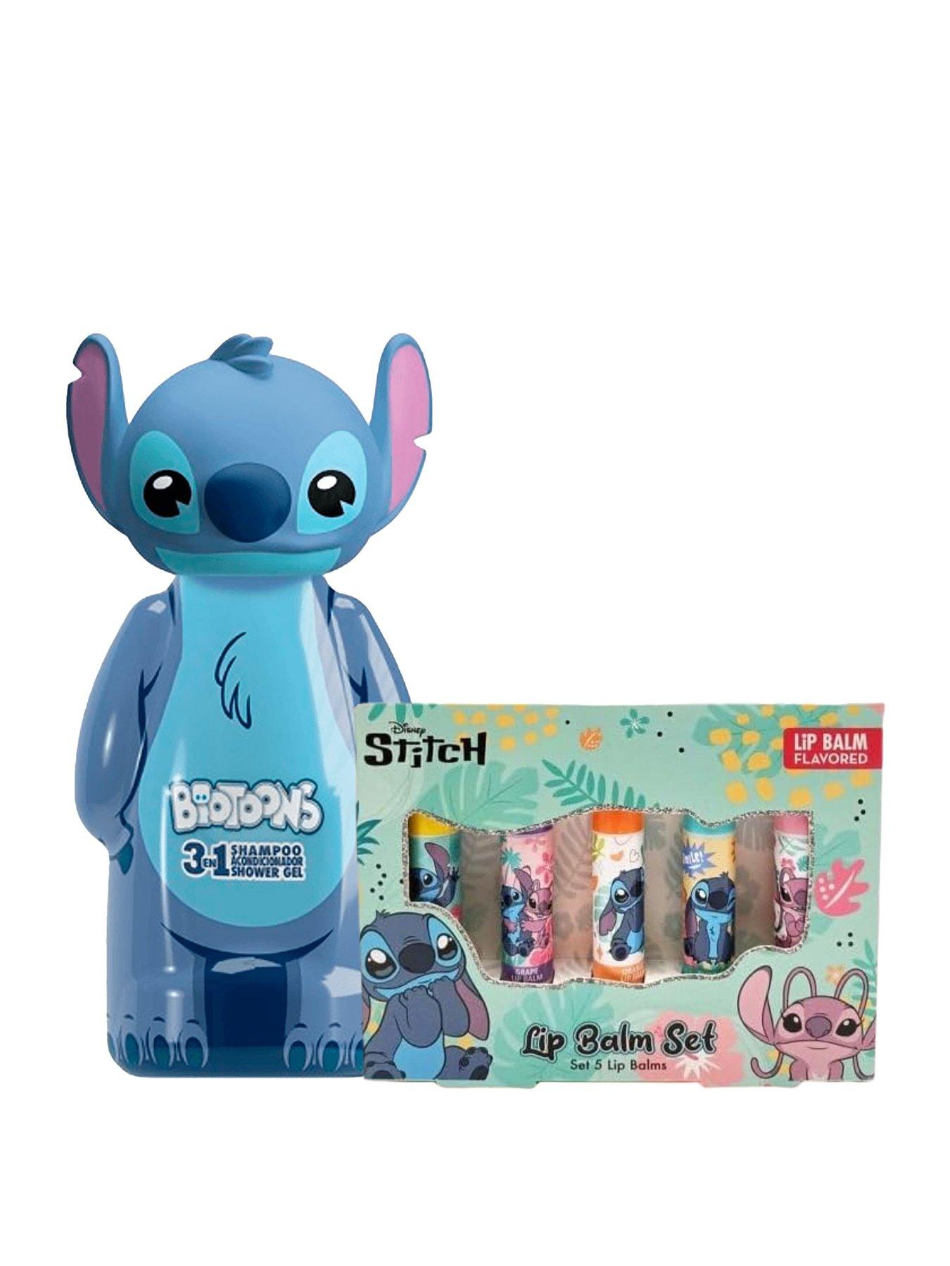 Disney Stitch 5 pack Lip Balm & 3-in-1 Shower Gel Duo