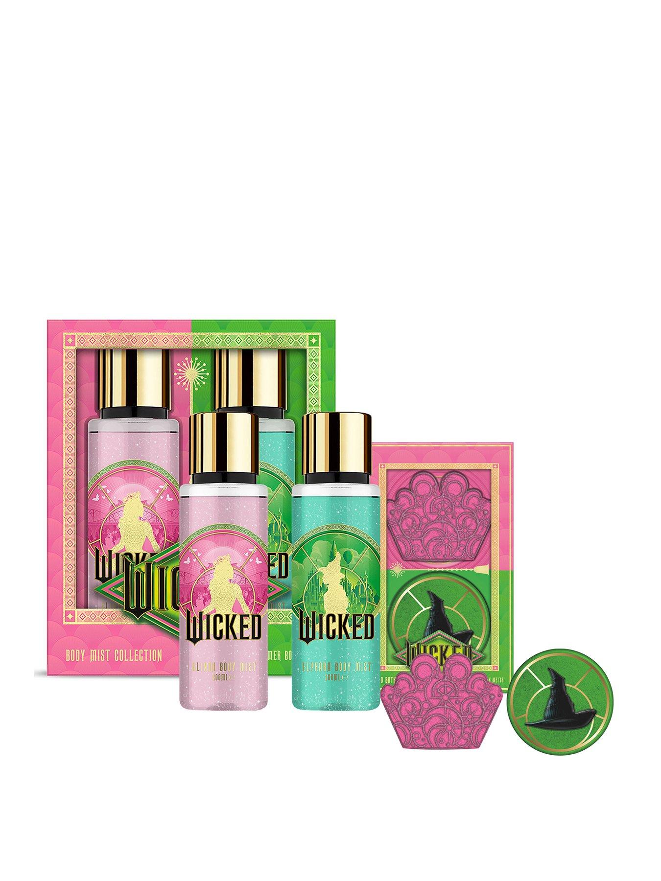 Wicked 2 x 100g Bath Fizzer & Shimmer Body Mist duo