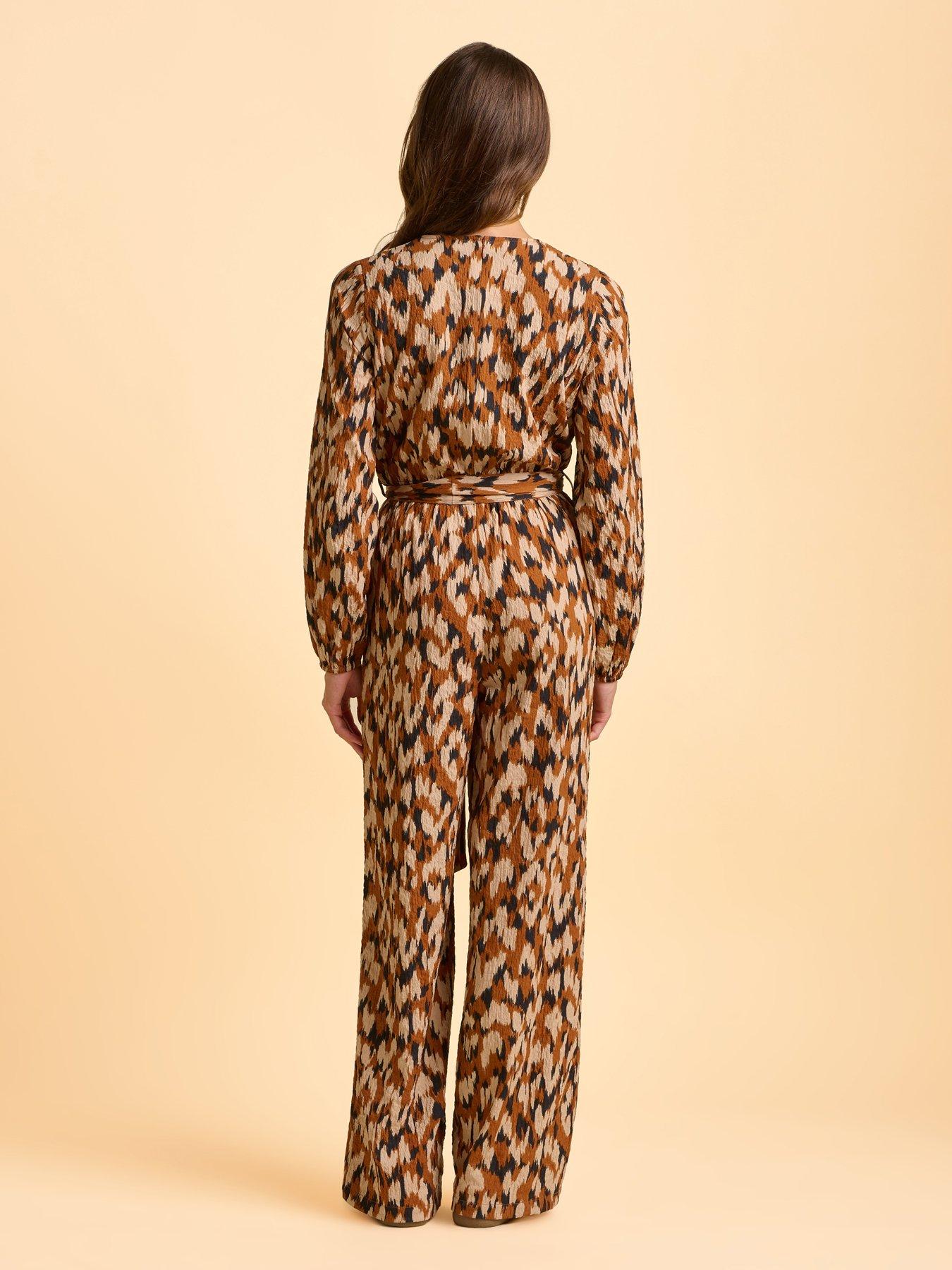 Image 2 of 6 of Brakeburn Selenna Jumpsuit - Brown