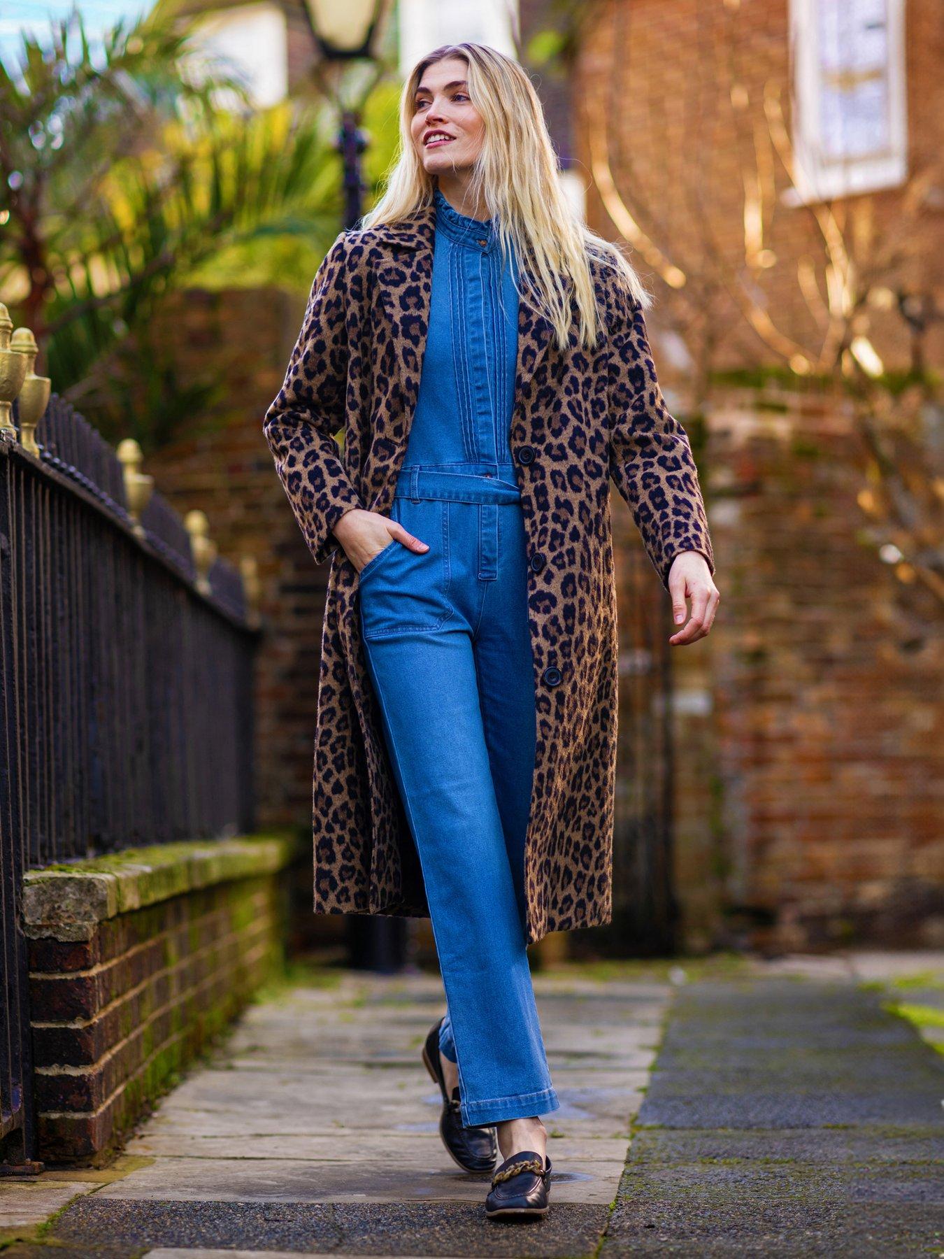 undefined Billie Denim Jumpsuit - Blue