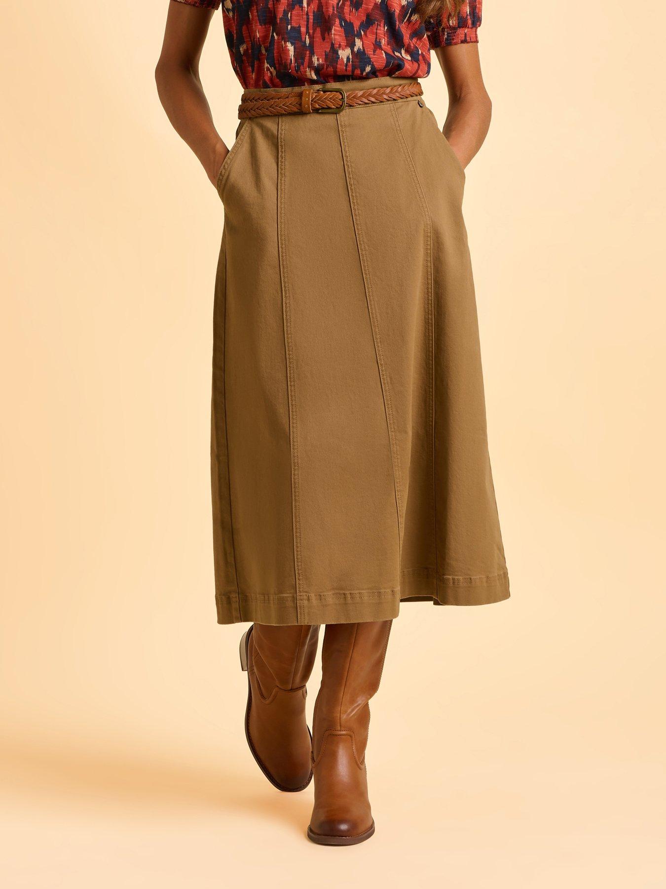 undefined Joni Skirt - Beige
