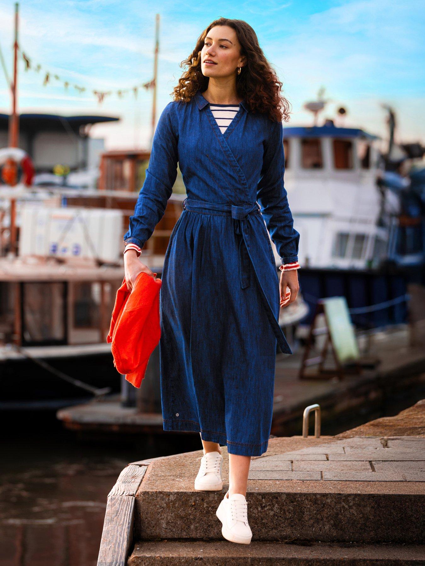 Brakeburn Fern Dress - Blue