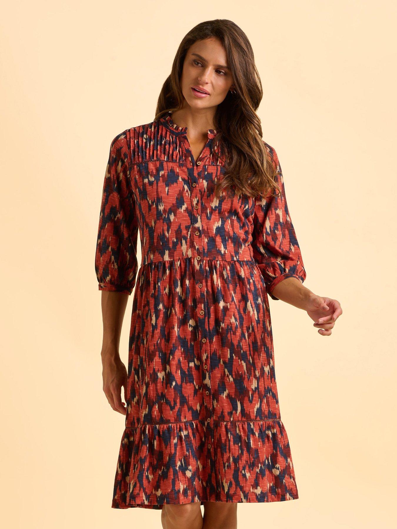 undefined Aurora Dress - Red
