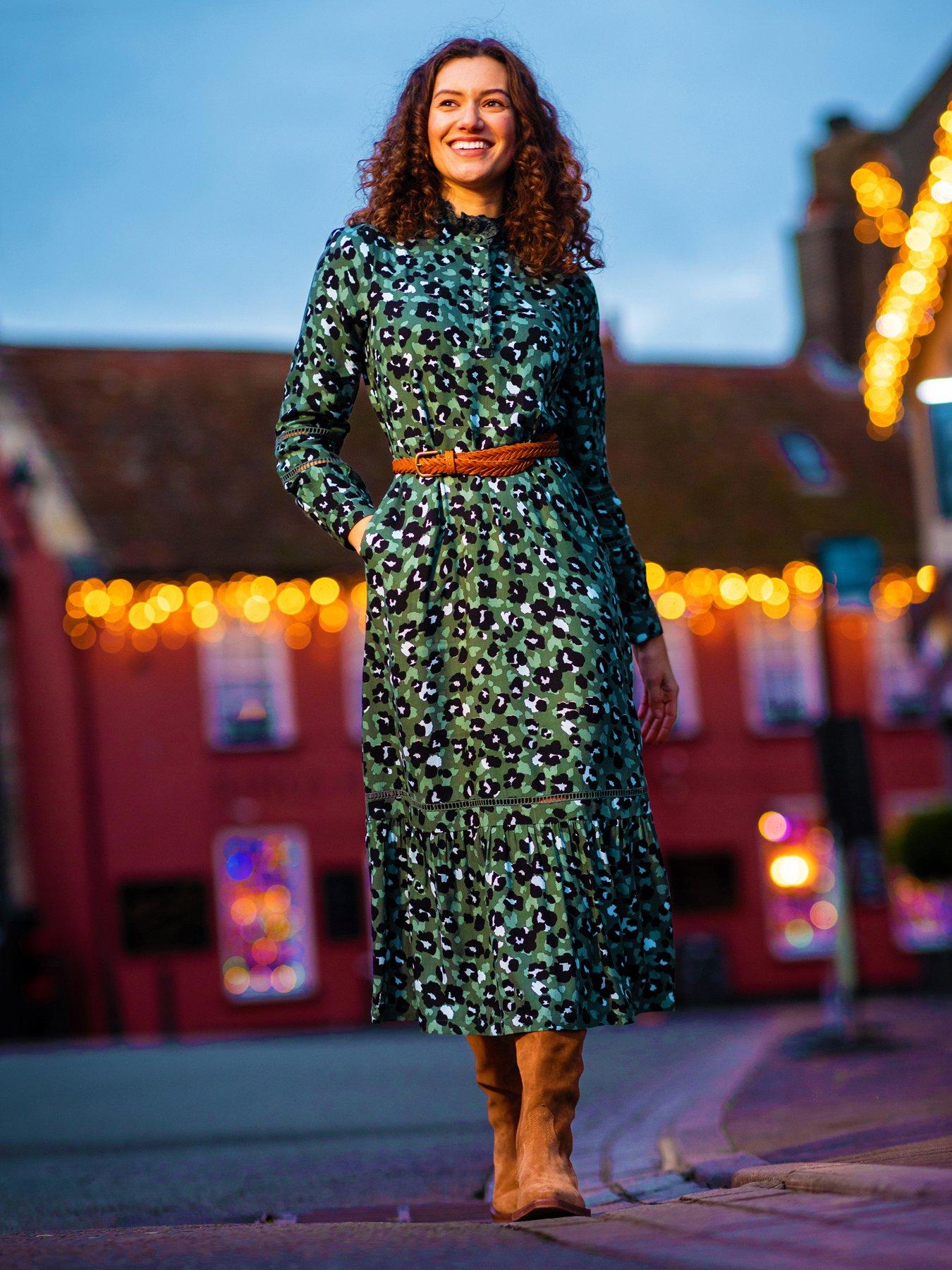 undefined Luna Dress - Green