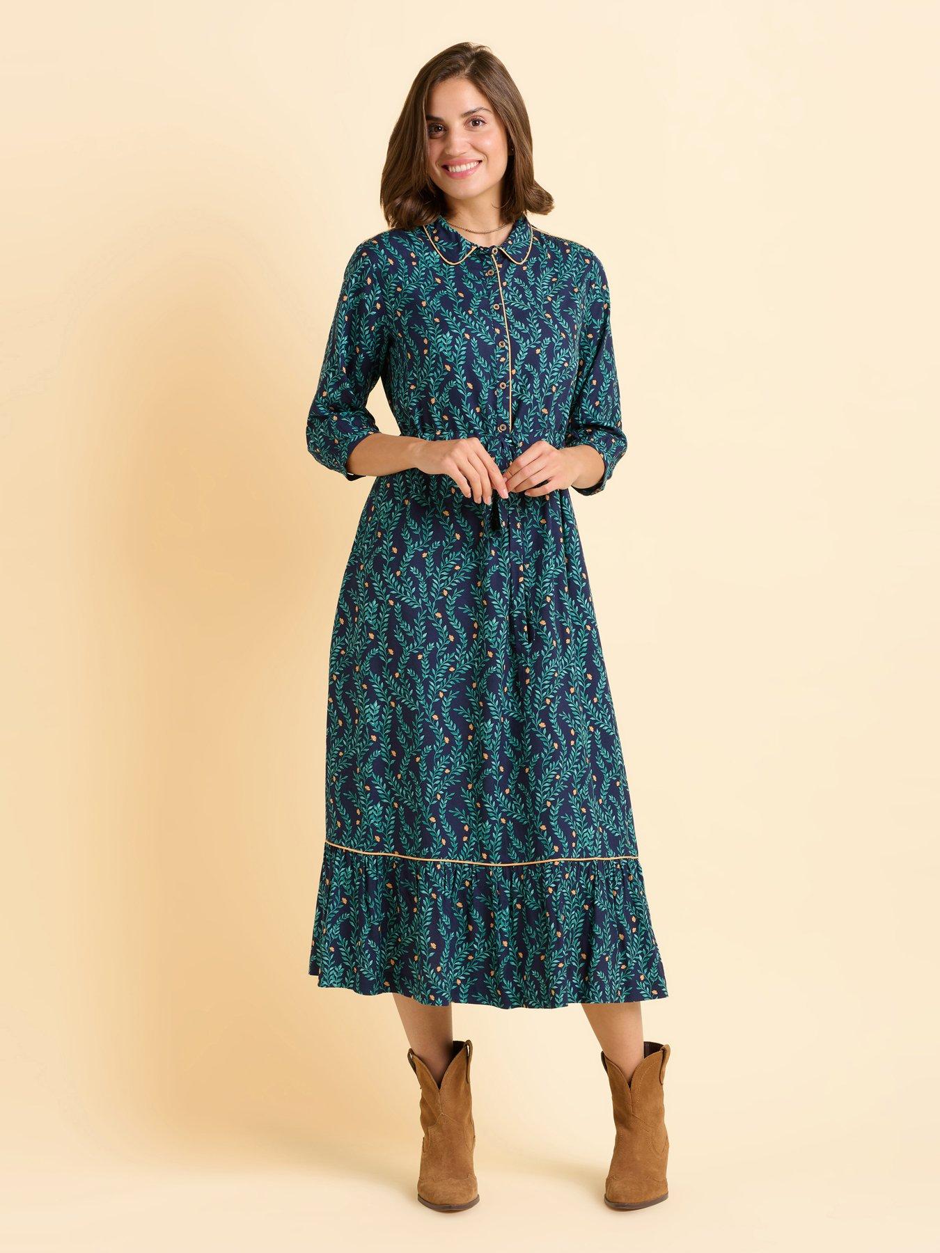 Brakeburn Skye Dress - Green