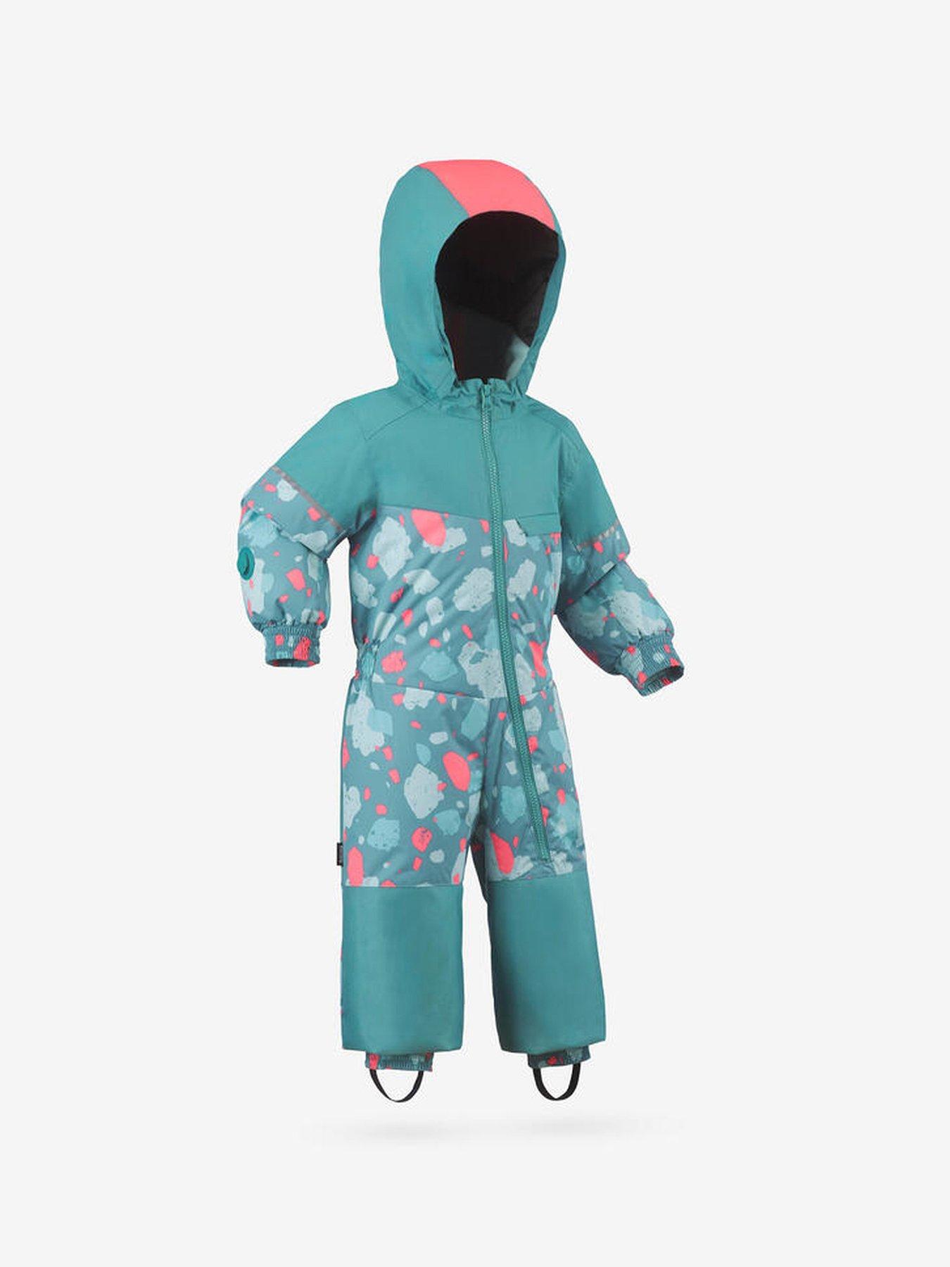 Decathlon Kids Toddler Snowsuit 500, Pink, Size 12-18 Months