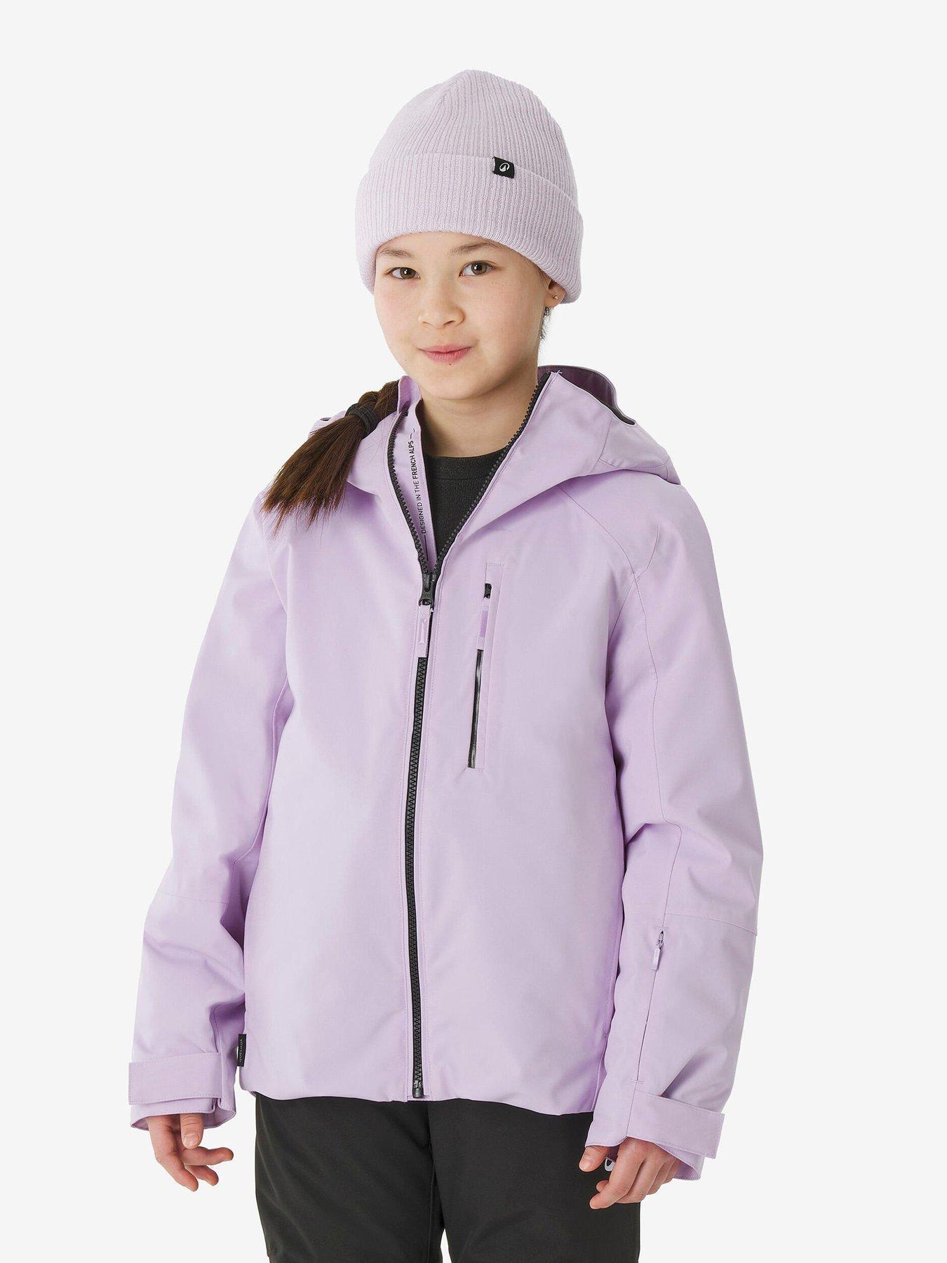 Decathlon Kids 550 Ski Jacket, Purple, Size 6 Years